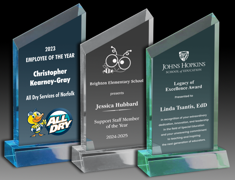 Acrylic Wedge Award 4
