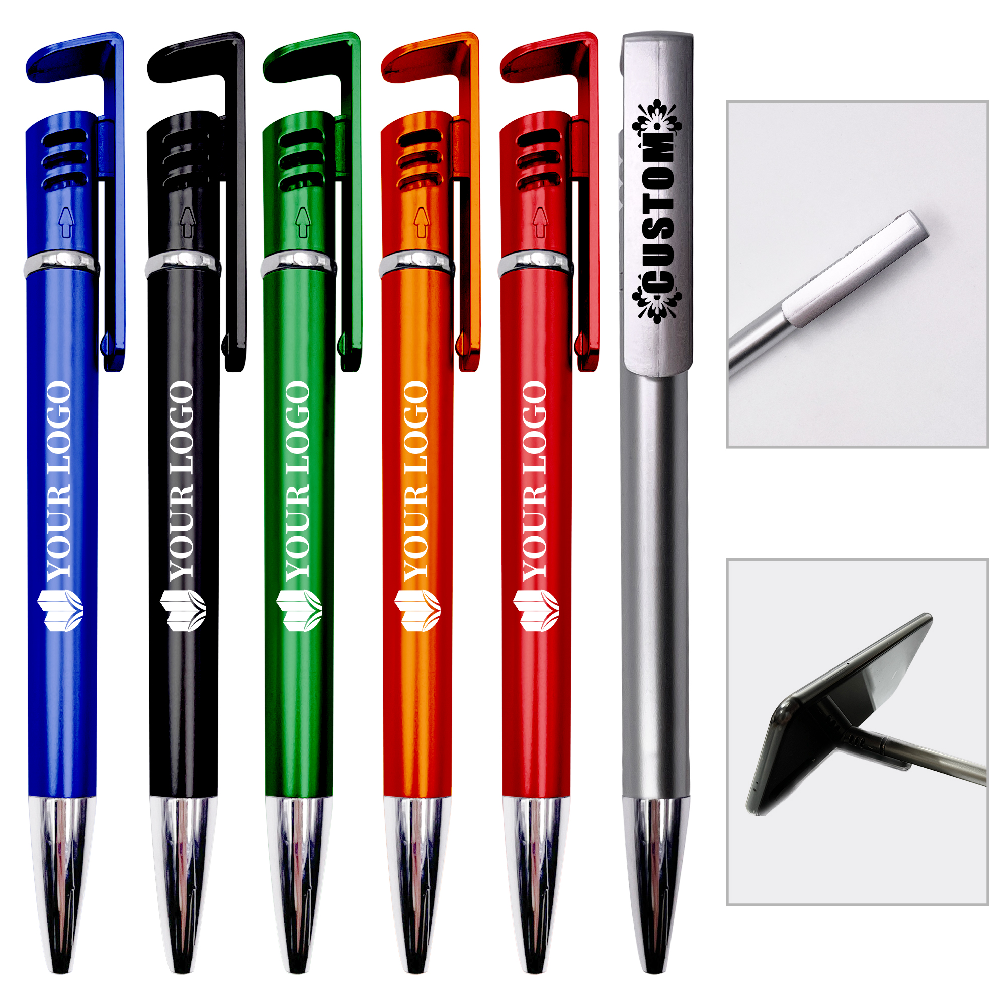 Mobile Phone Stand Stylus Pens for All Touch Screen Device 2
