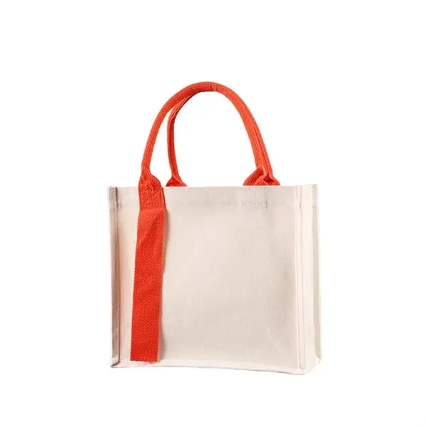 Canvas Tote Bag with Custom Print, custom tote bag with logo imprint 4