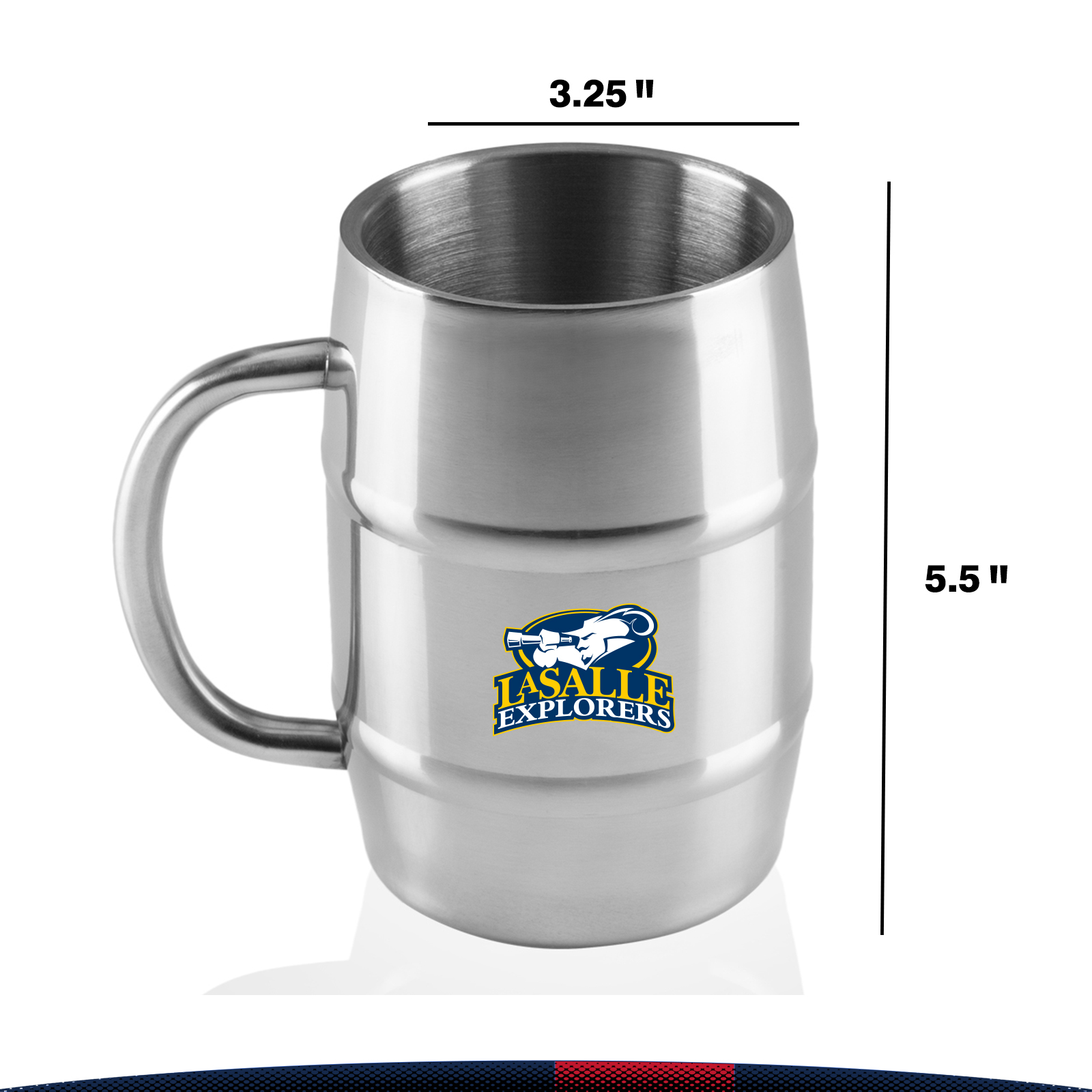 17 oz. Ouita Large Barrel Mugs 3