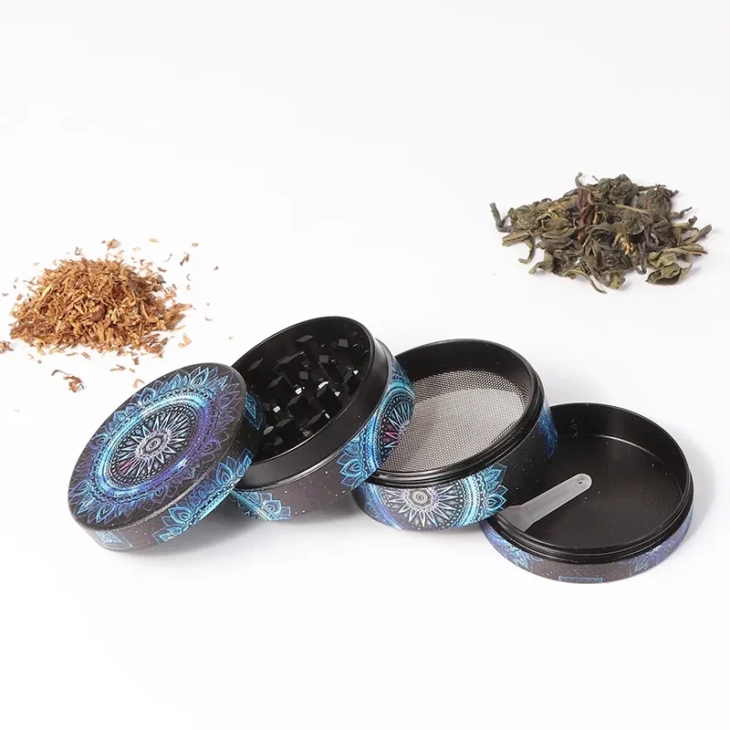 Custom Zinc Alloy Herb Grinder 6