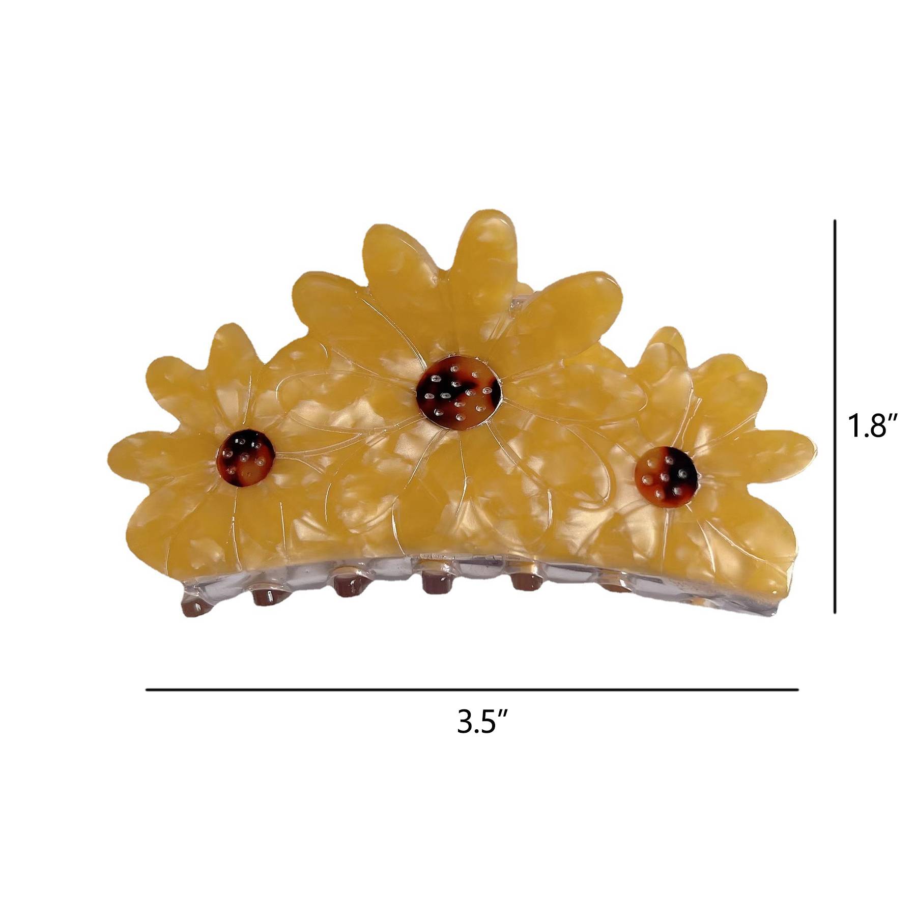 Daisy minimalist hair clip Hairpin 6
