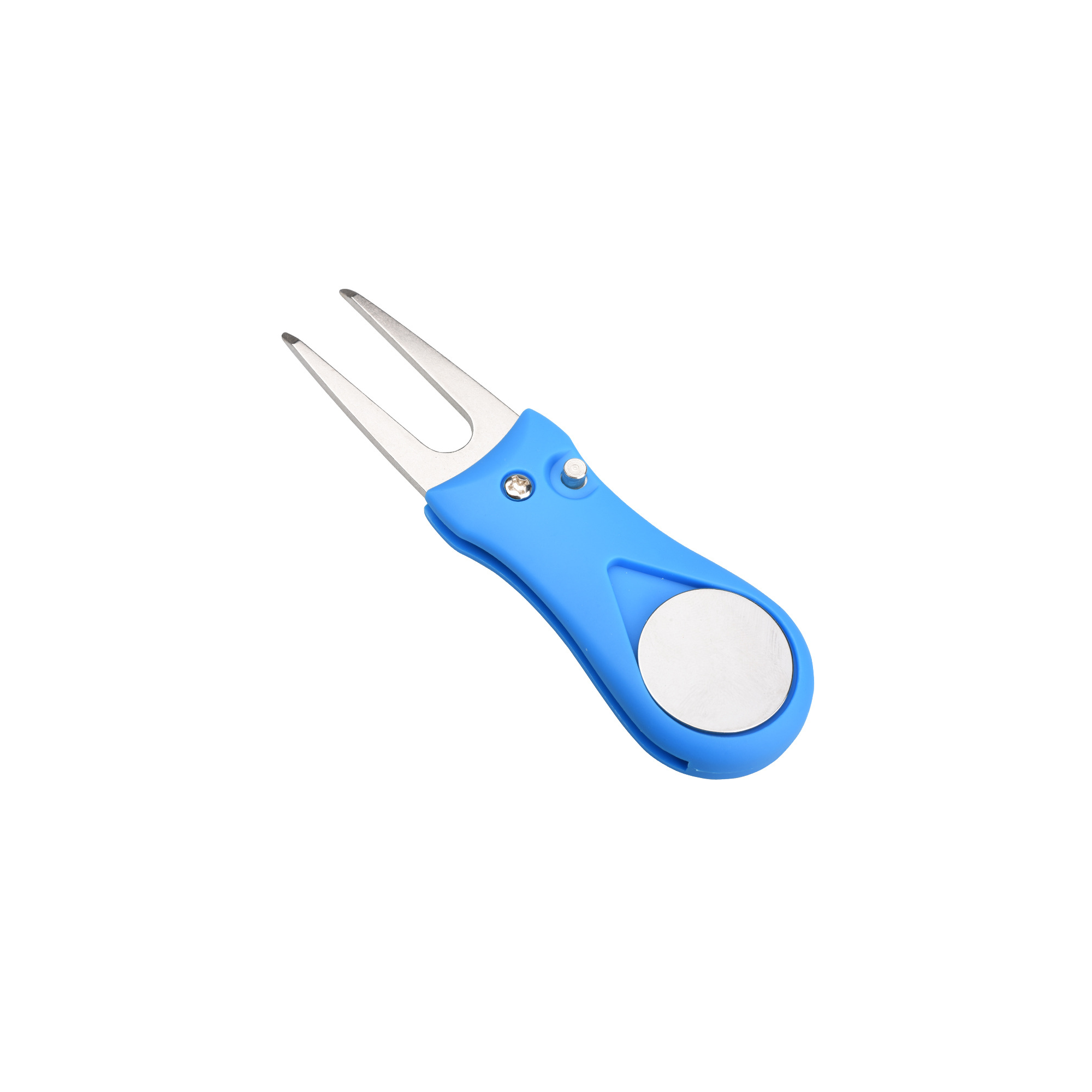 Foldable Golf Divot Repair Tool With Dome Label 3