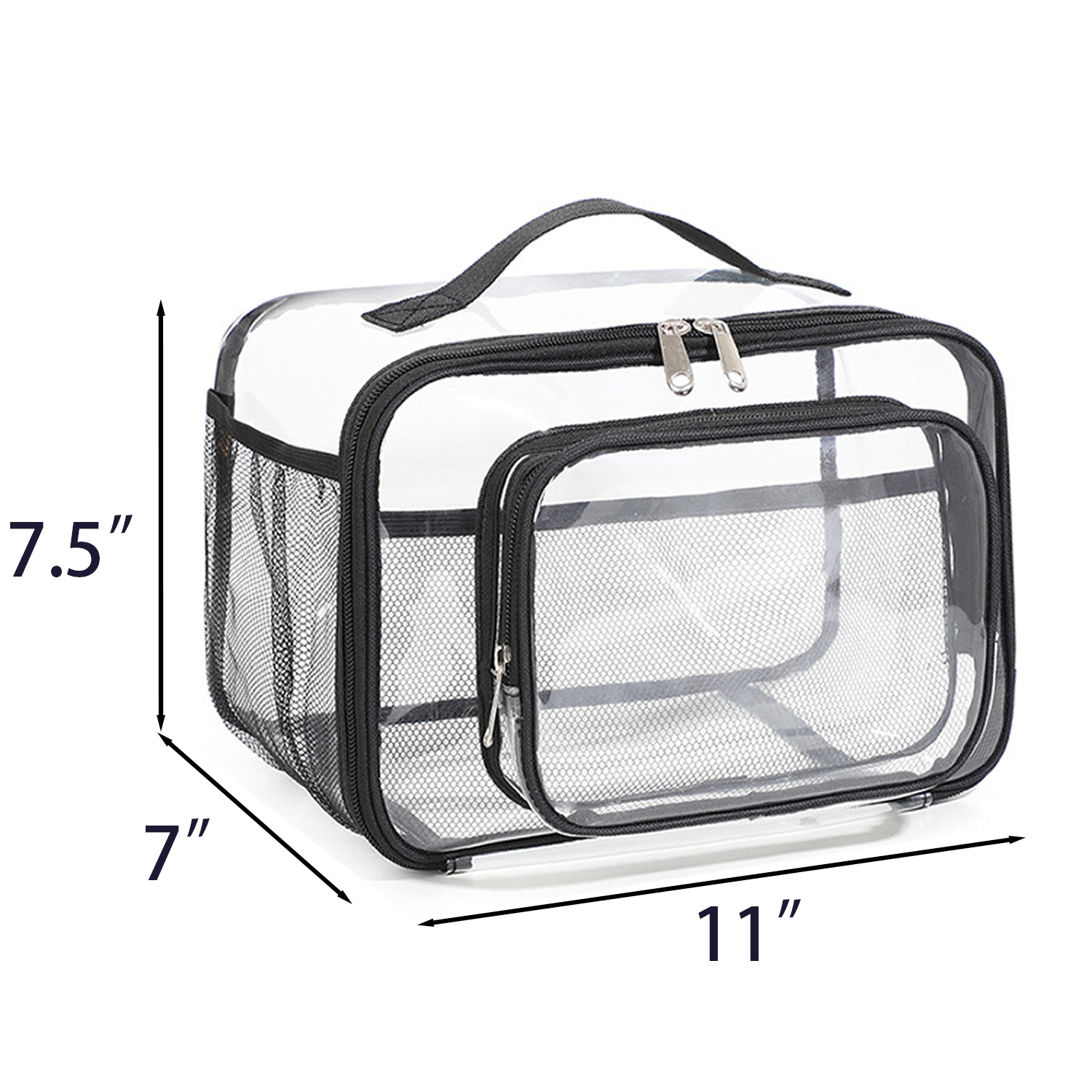 PVC Clear Large Capacity Tote Storage Bag 4