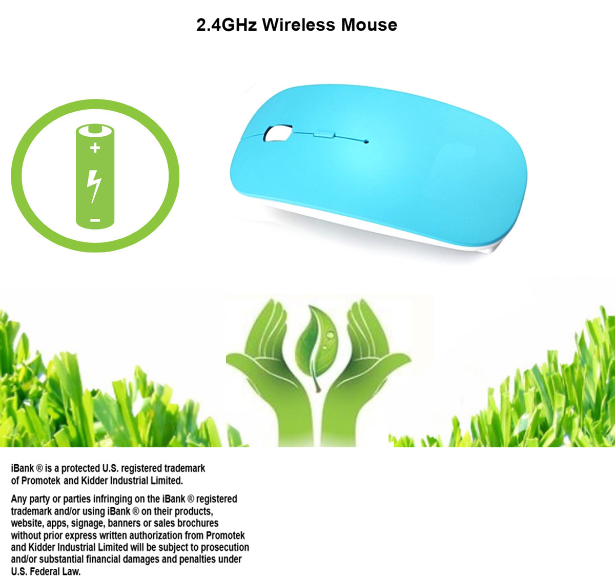 iBank ® 2.4GHz Rechargeable Wireless Mouse 1