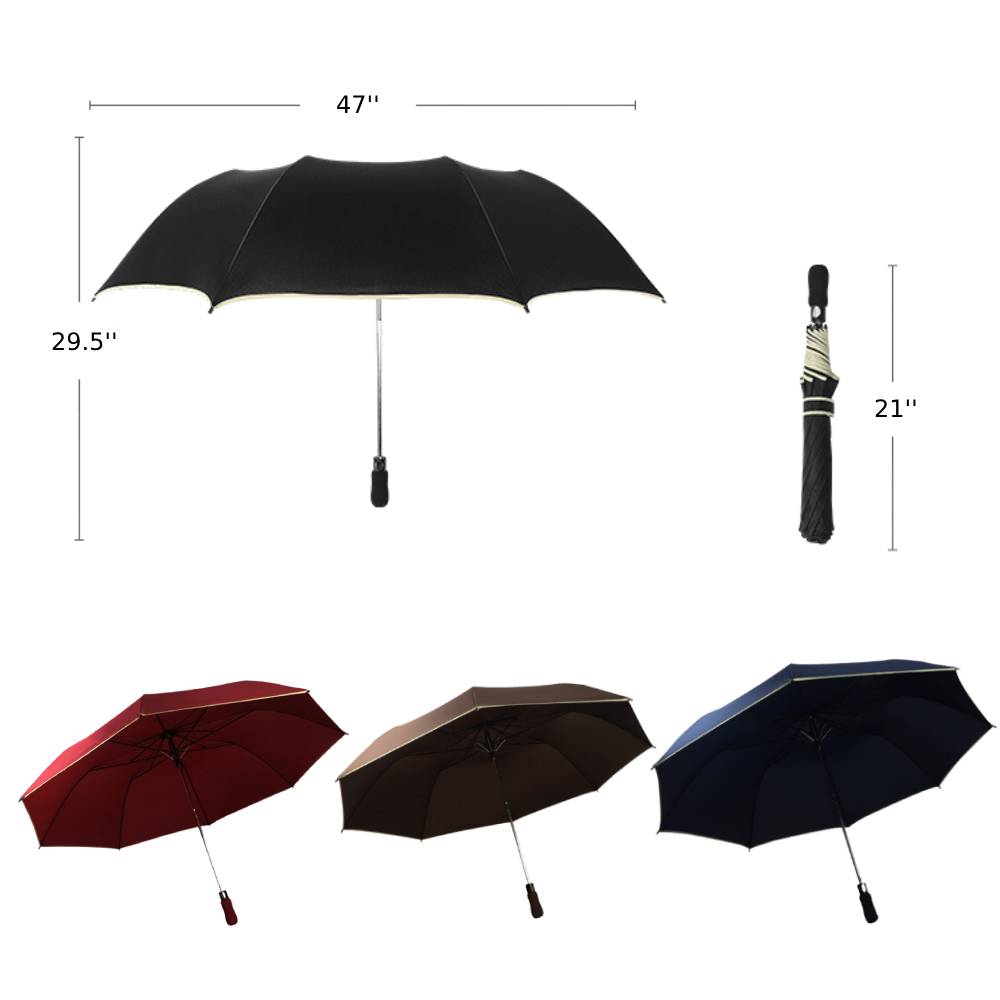 47" Dia Auto-open Folding Golf Umbrella 1