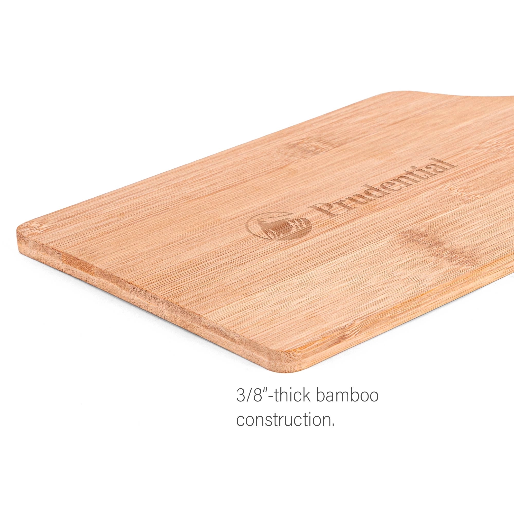 The Genoa 14-Inch Bamboo Cutting Board with Handle 2