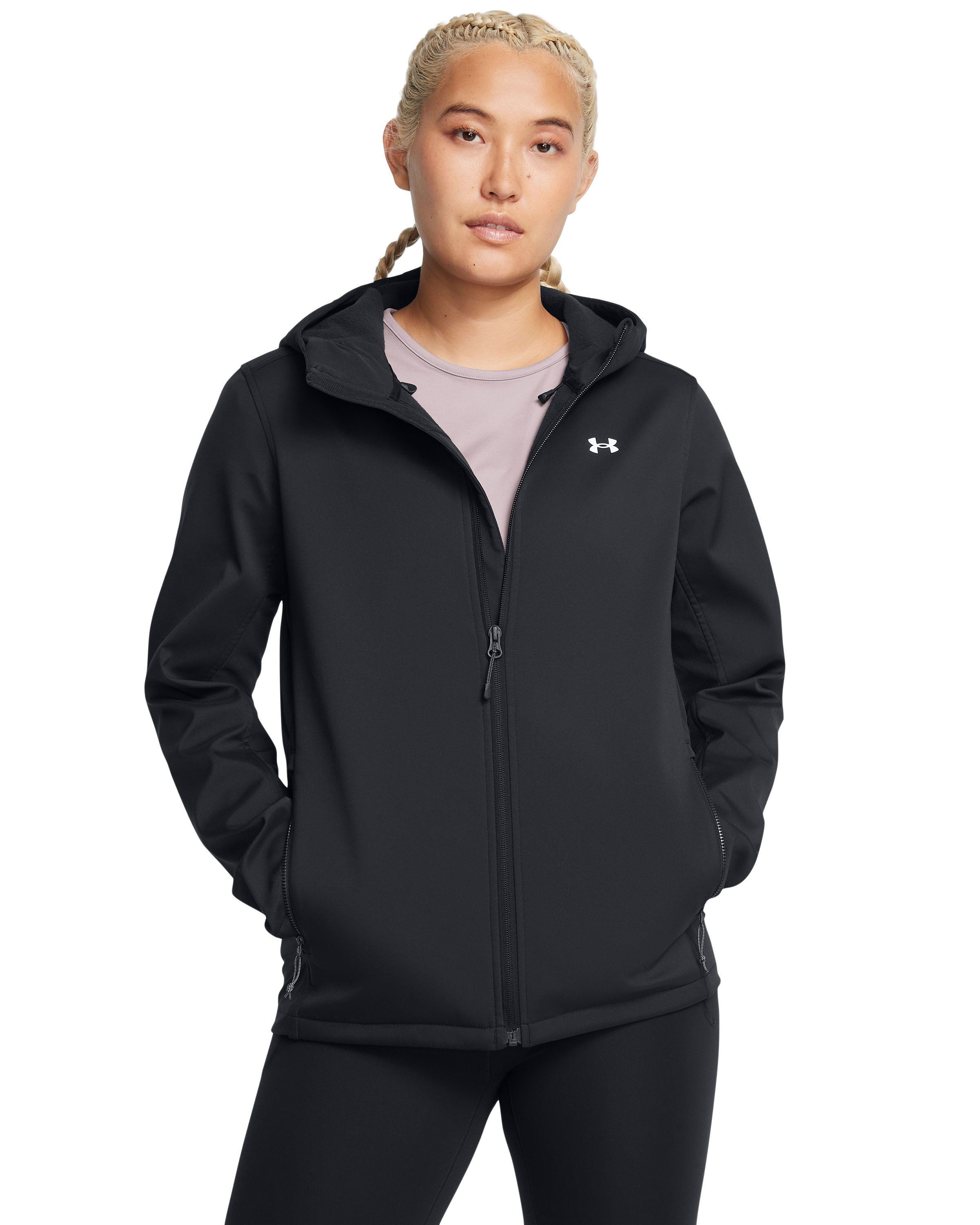 UA Storm ColdGear Infrared Shield 2.0 Women's Hooded Jacket 4
