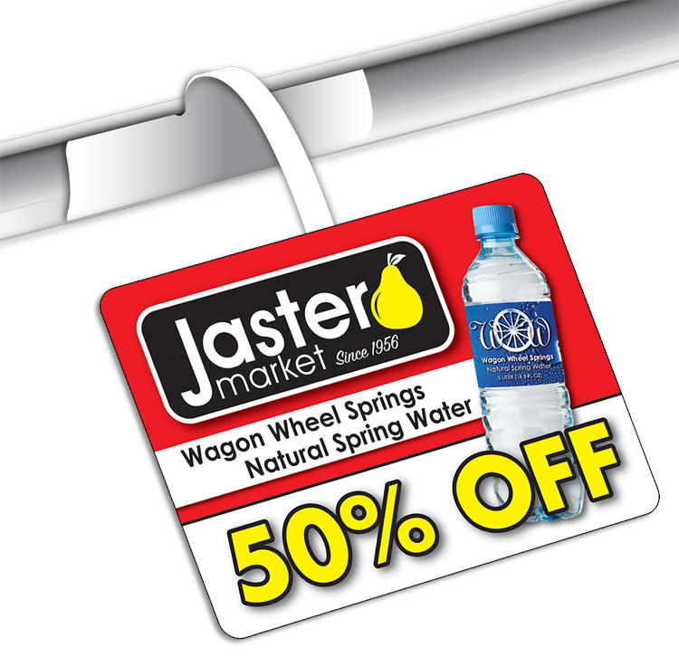 Shelf Talker - UV-Coated (1S) Plastic - Rectangle (4.75x3.5) - 10 pt. 2