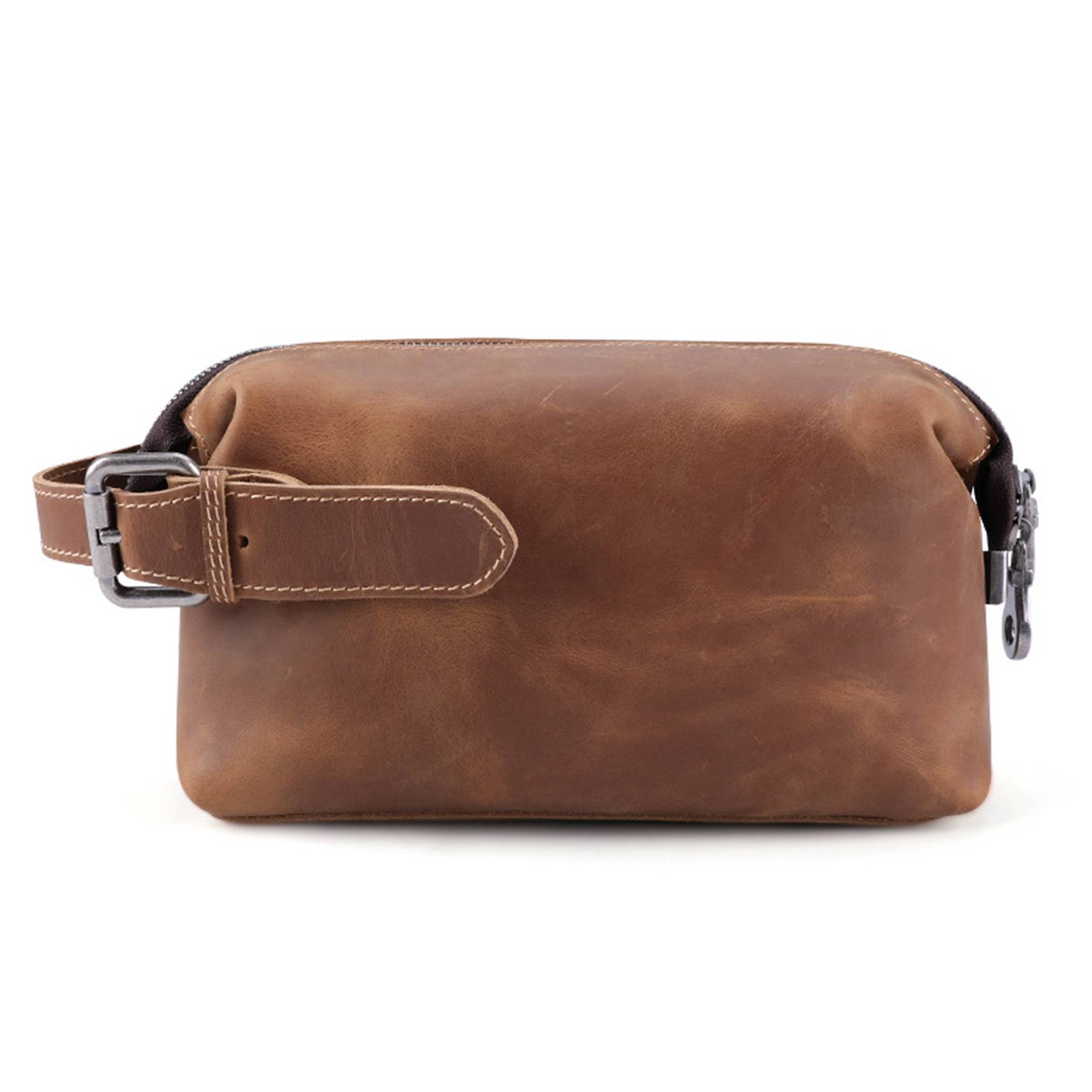 Genuine Leather Clutch for Men Organizer Wrist Bag 3
