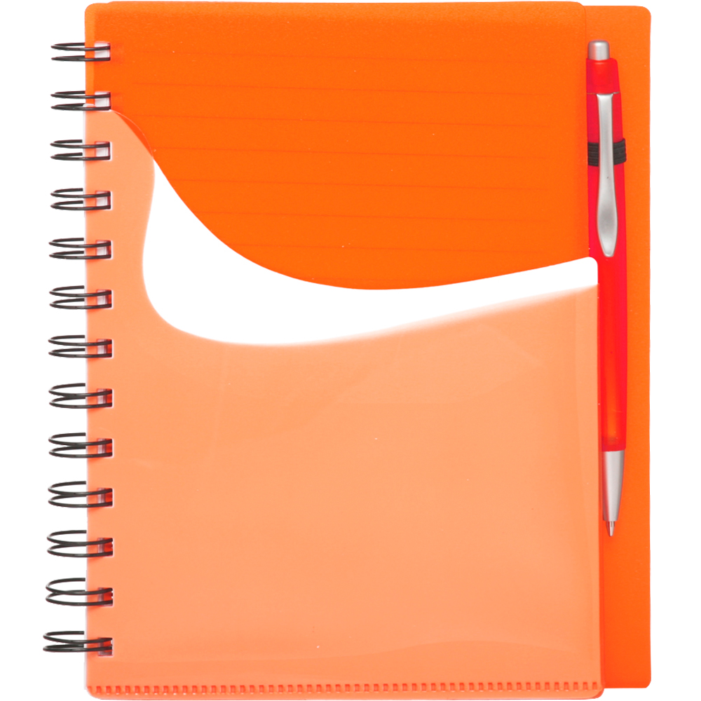 Spiral Notebooks with Front Pocket 8