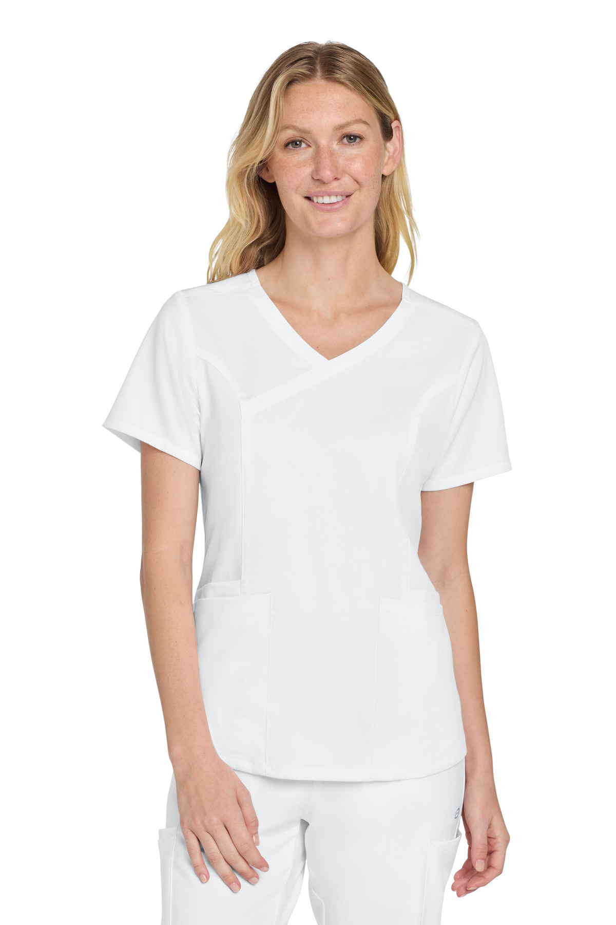 Wink® Women's Premiere Flex Mock Wrap Top 17