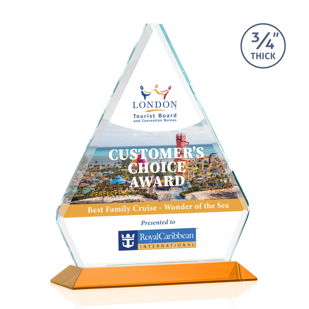 Fyreside VividPrint™ Award - Amber 5