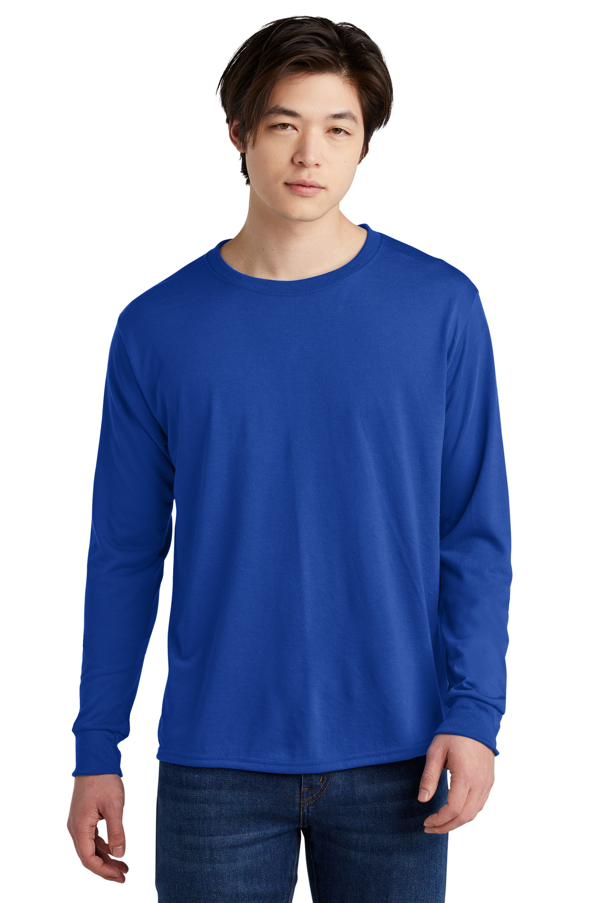 Jerzees Dri-Power 100% Polyester Long Sleeve T-Shirt 21LS 82