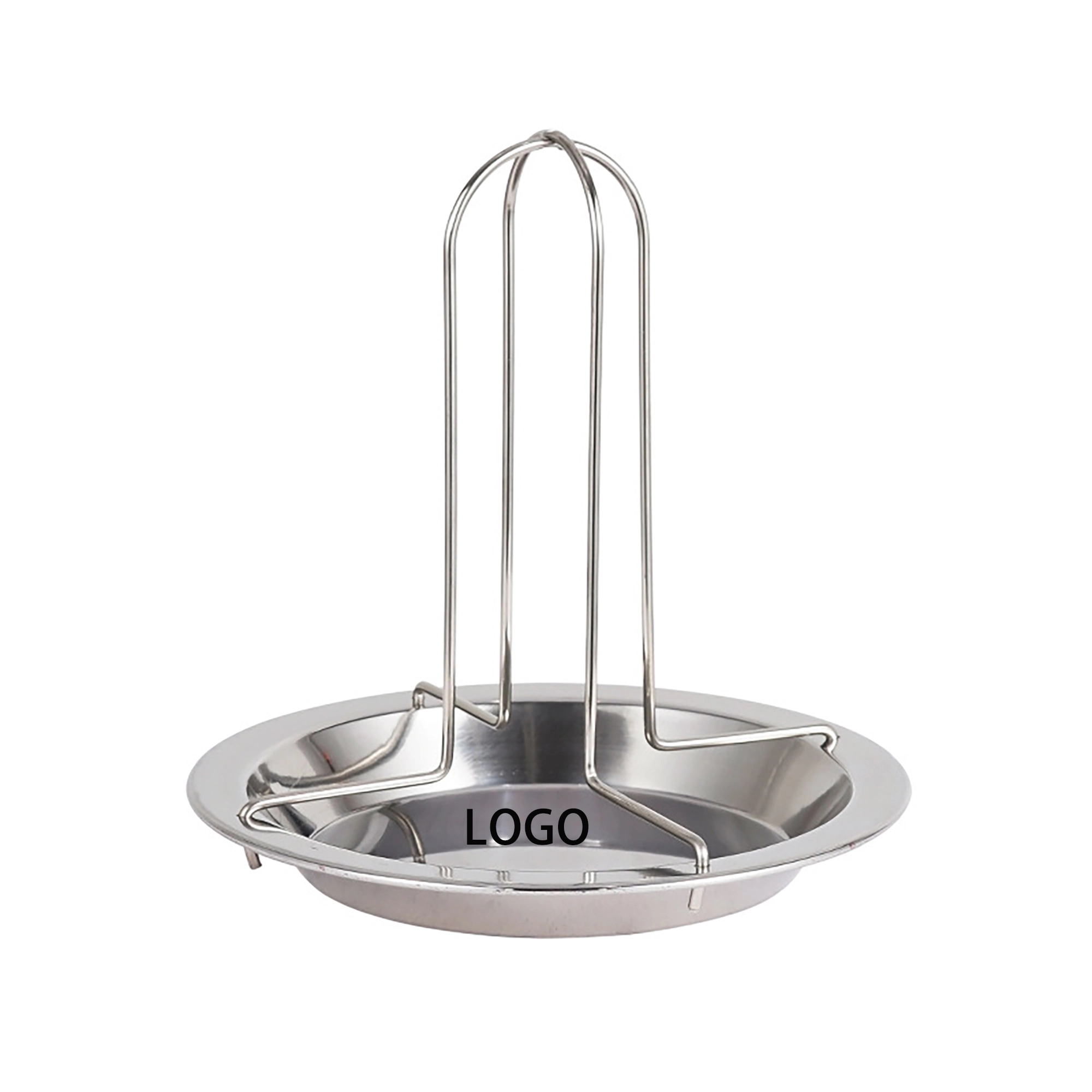 Thickened stainless steel roast chicken pan 2