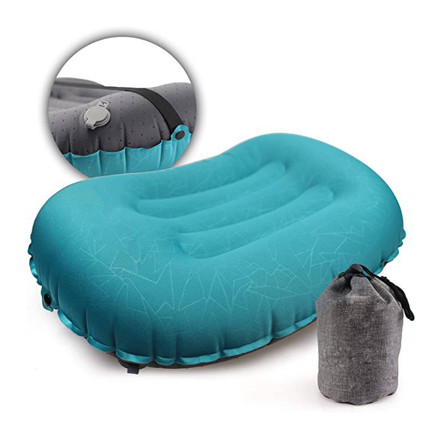 TPU Inflatable Backrest Neck Pillow 5