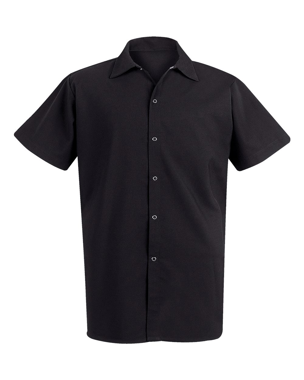 100% Spun Polyester Cook Shirt - 5035 1