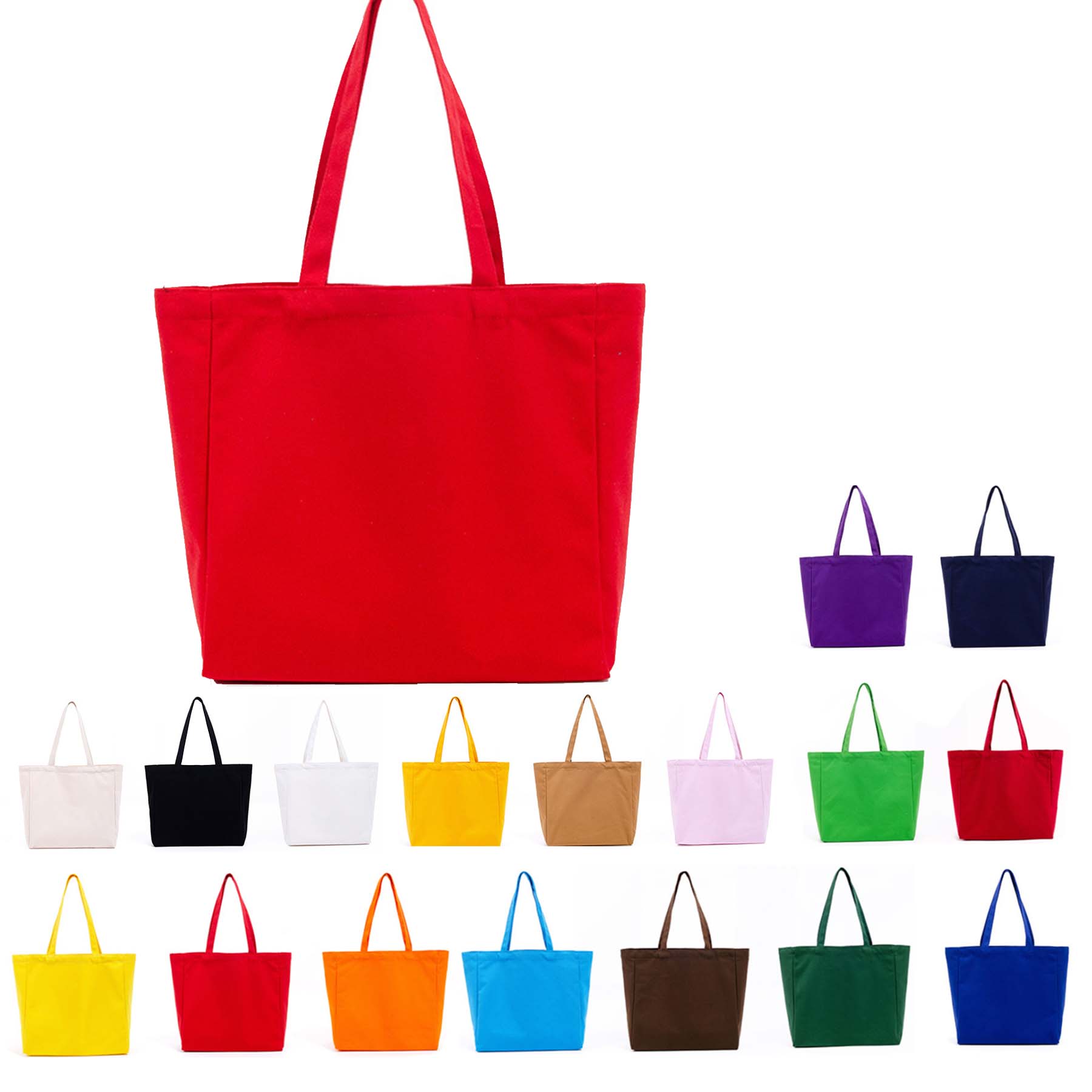 Canvas Tote Bag, custom tote bag with logo imprint 1
