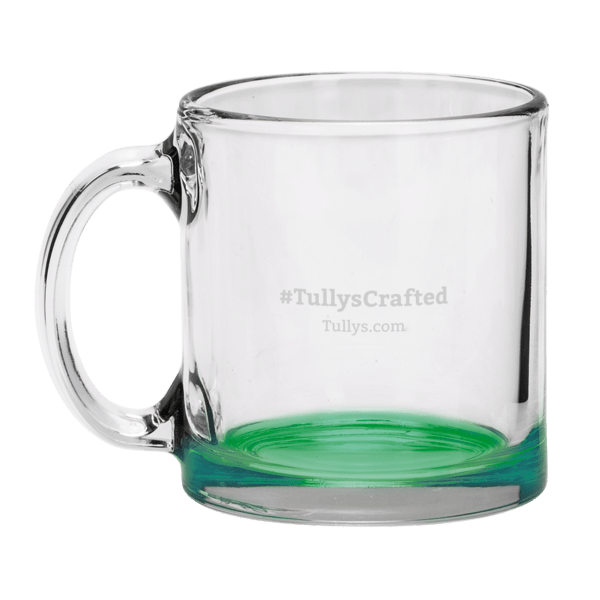 Red Eye 13 oz Libbey Clear Glass Coffee Mug 82