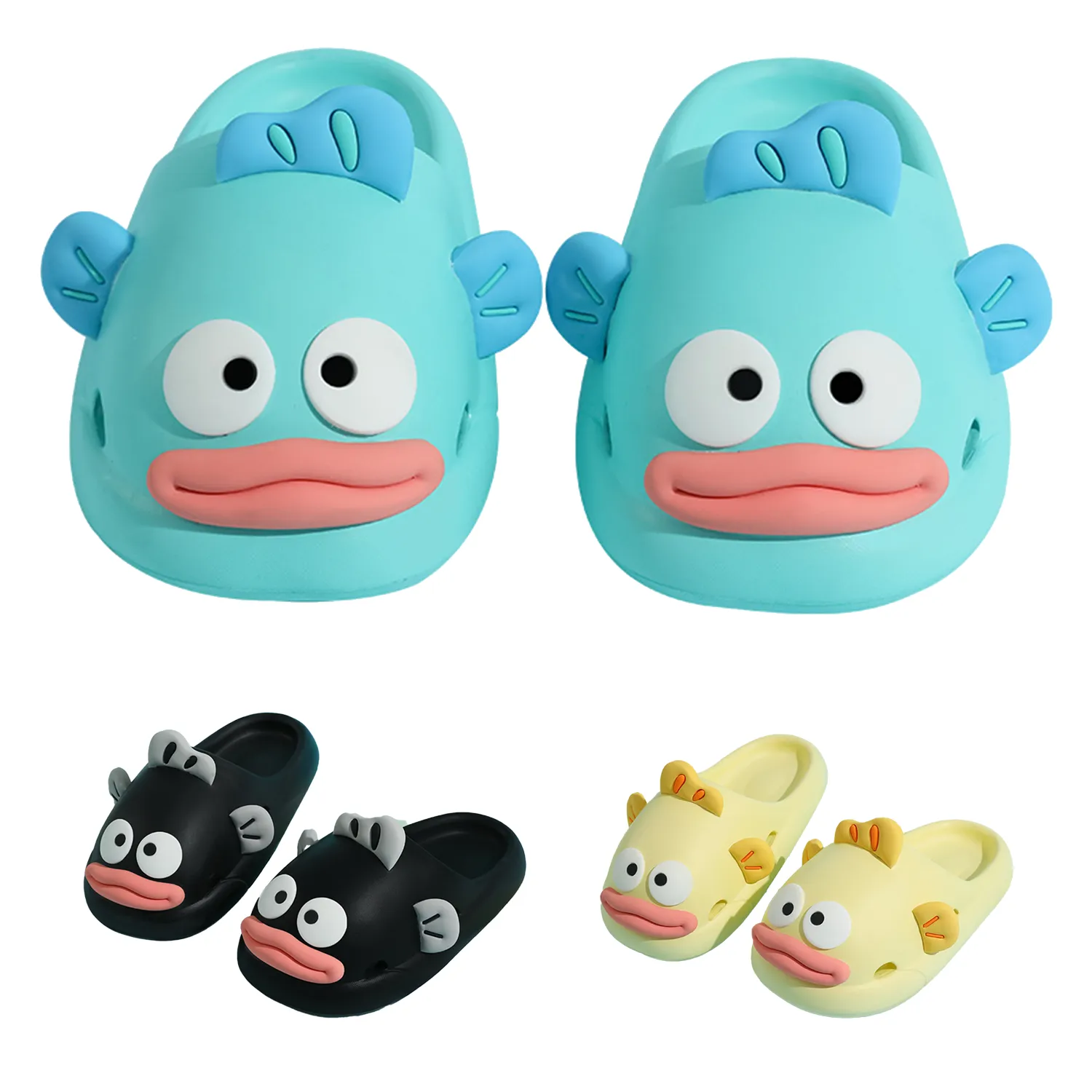 Eva Cartoon Thick Soles Non-Slip Slippers For Women 3