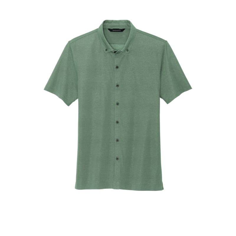 Mercer+Mettle Stretch Pique Full-Button Polo 5