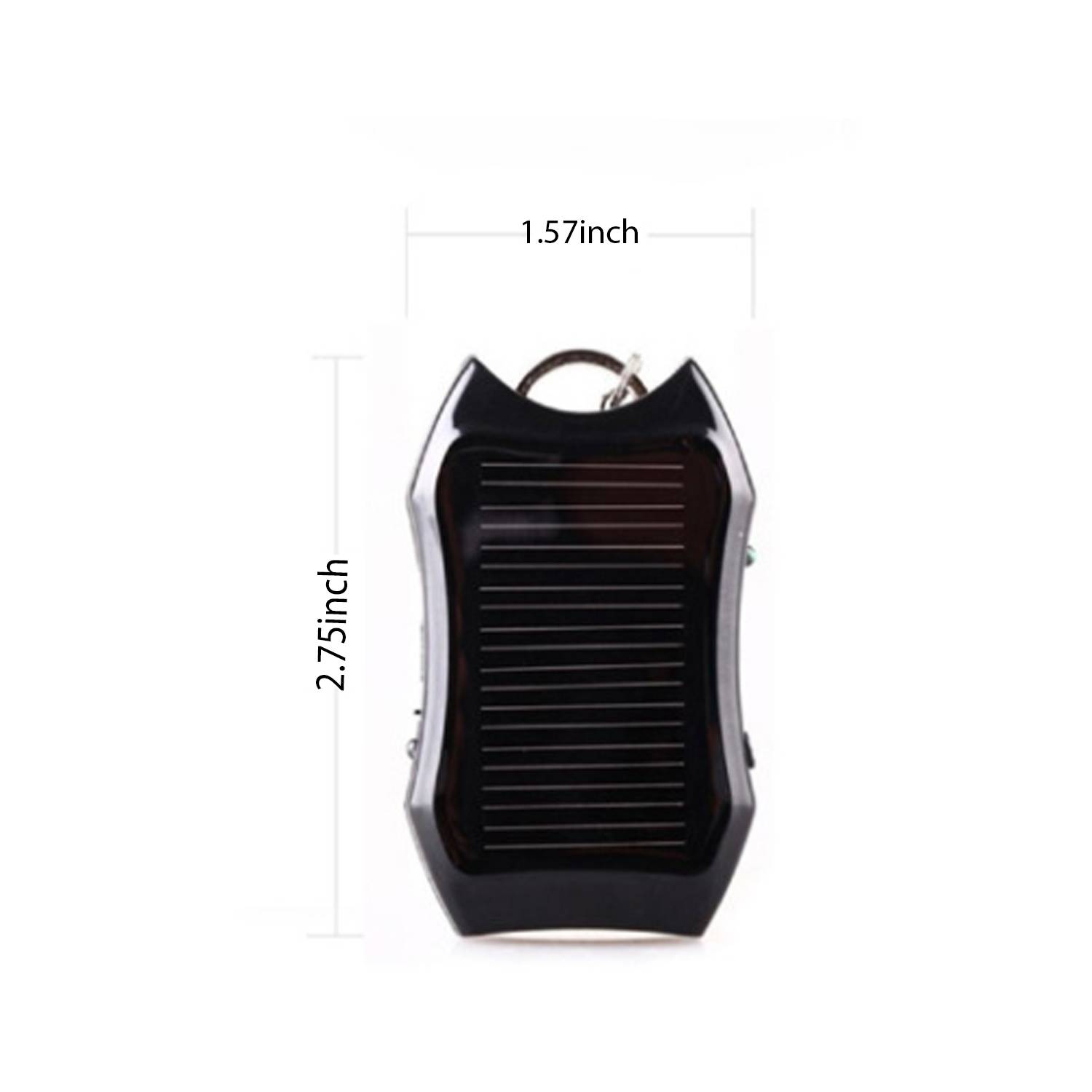 Mini Solar Power Bank w/ Keychain 1