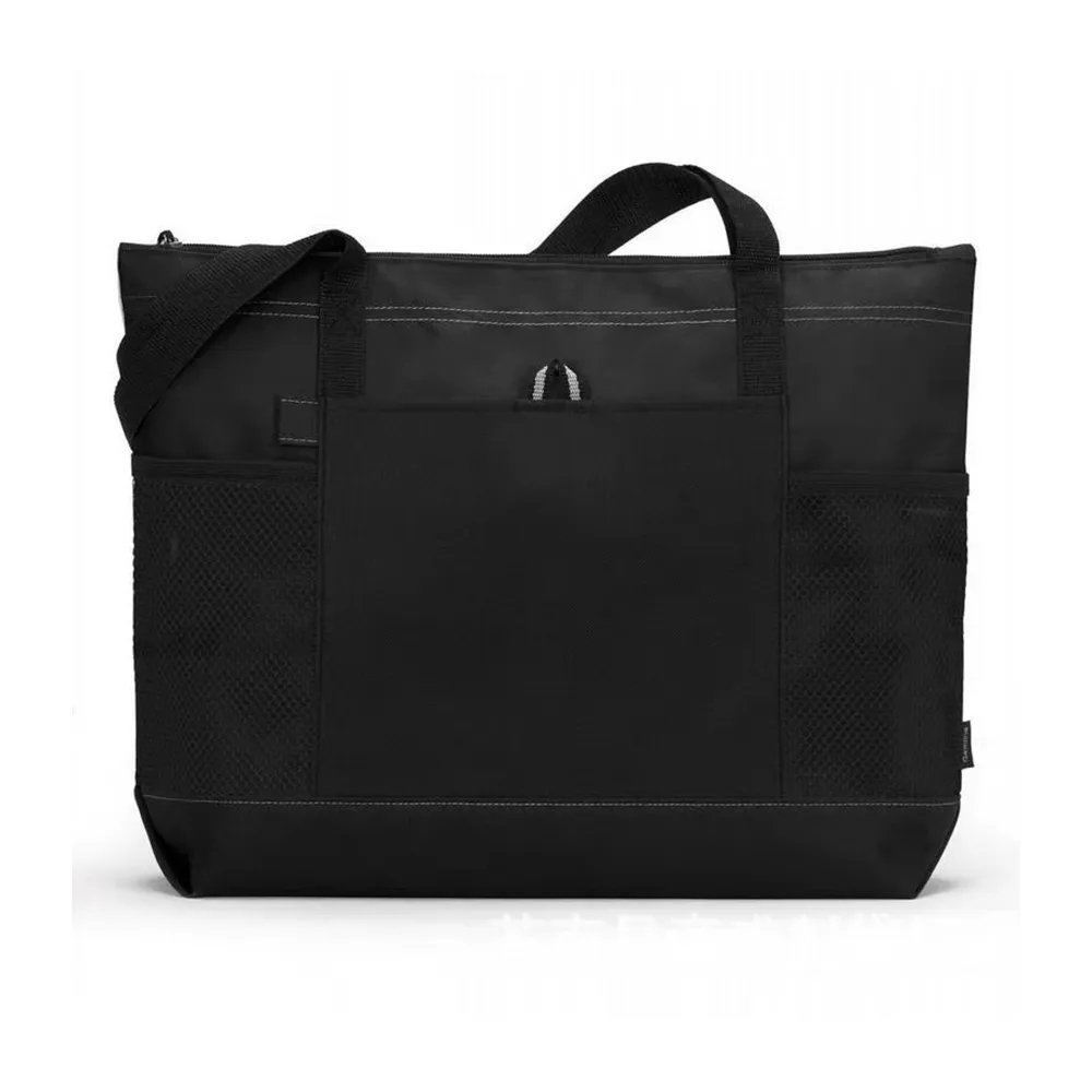 Custom Zippered Tote Bag, custom tote bag with logo imprint 5