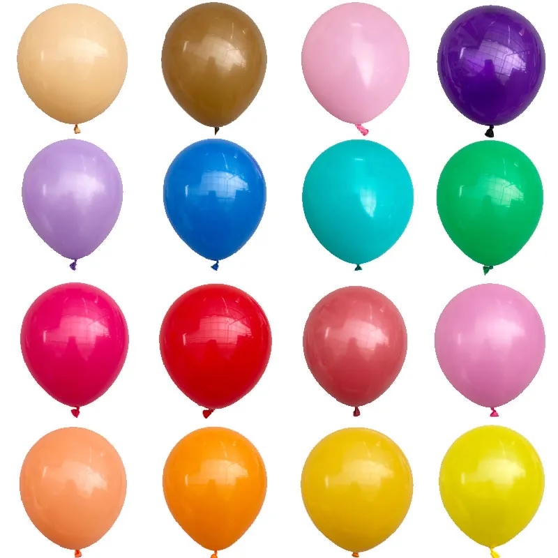 10" Multicolor Latex Balloon 4