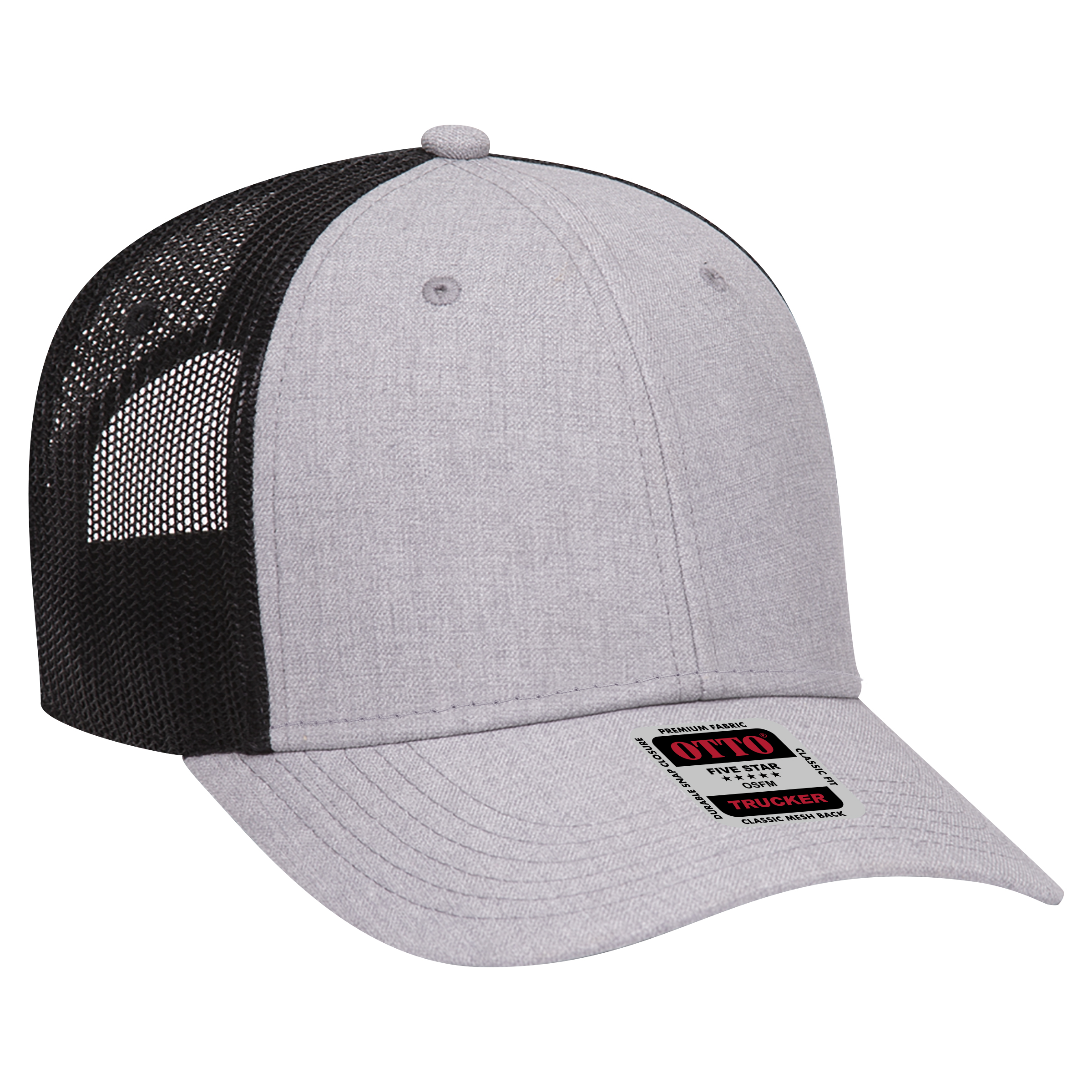 OTTO CAP® 6 Panel Low Profile Mesh Back Trucker Hat 26