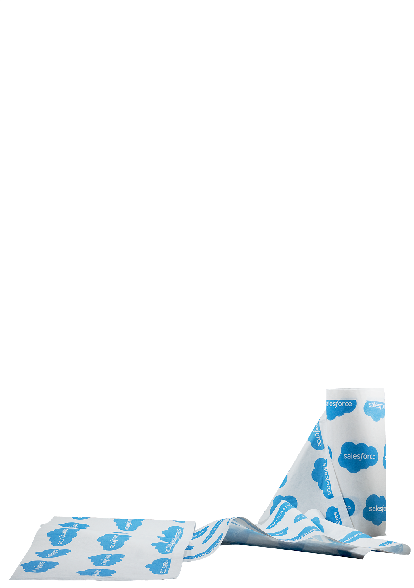 Tissue Paper 3 Ply x13" x 8' Roll - White 5