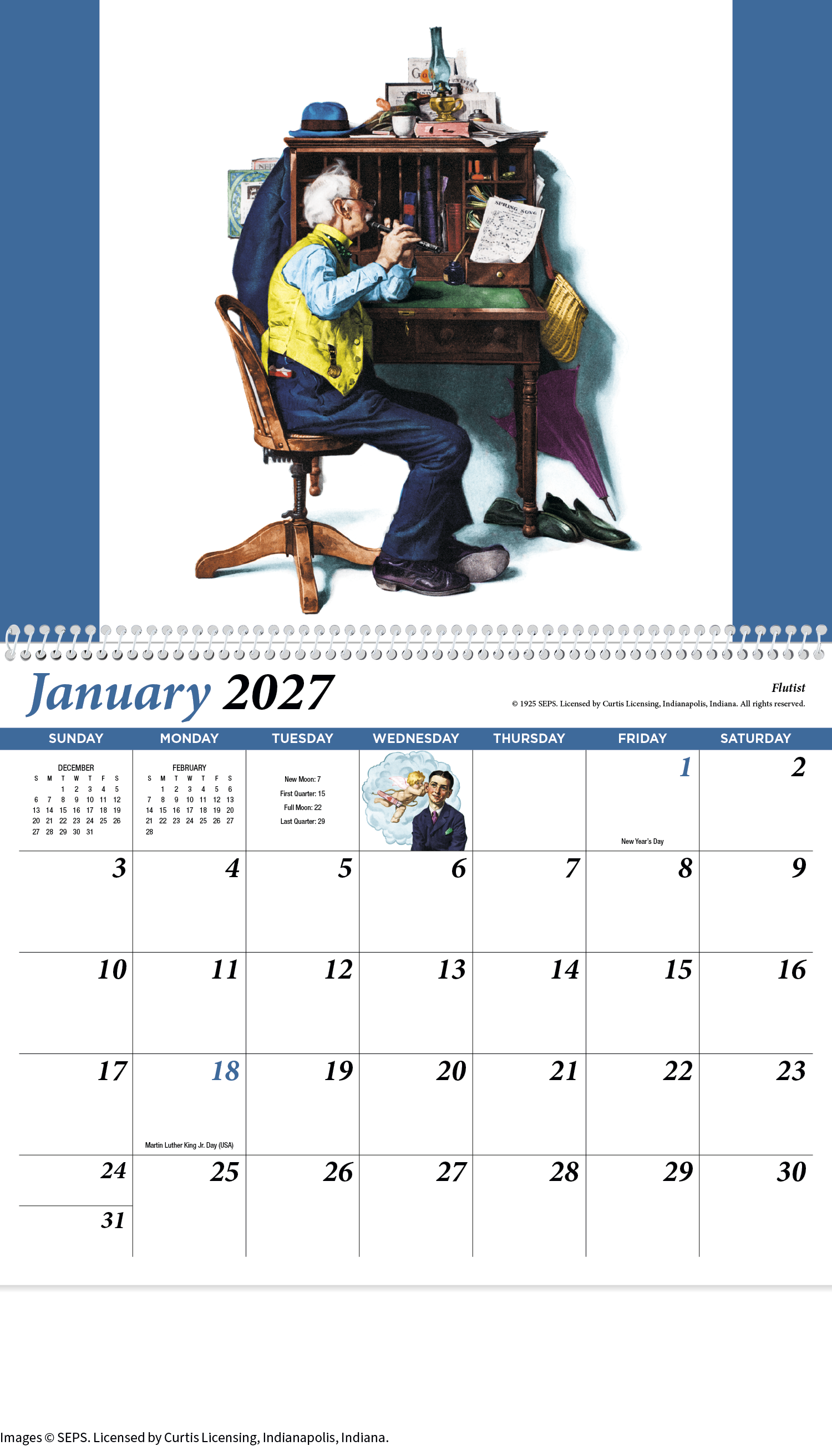HotLine® Products Rockwell Pharmacy Special Markets Calendar 59