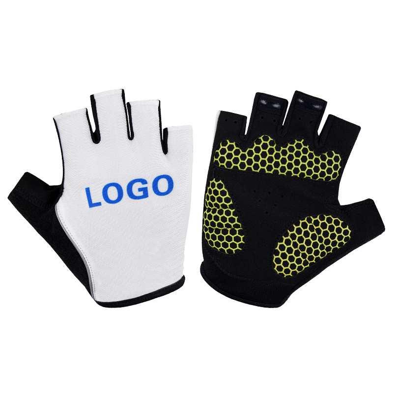 Anti-Slip Bike Gloves Half-Finger Cycling Gloves w/Gel Pad 2