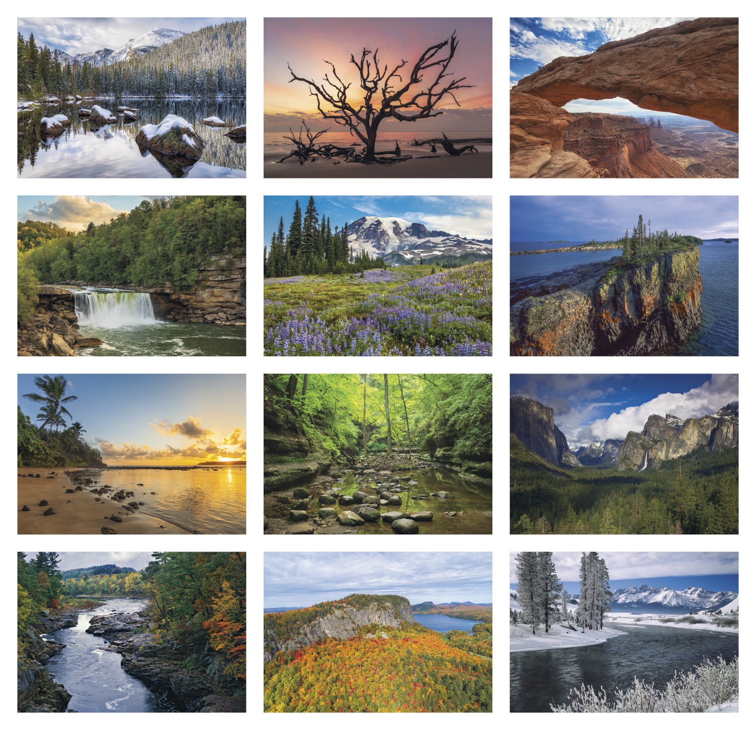 HotLine® Products Scenic America® Executive Calendar 37