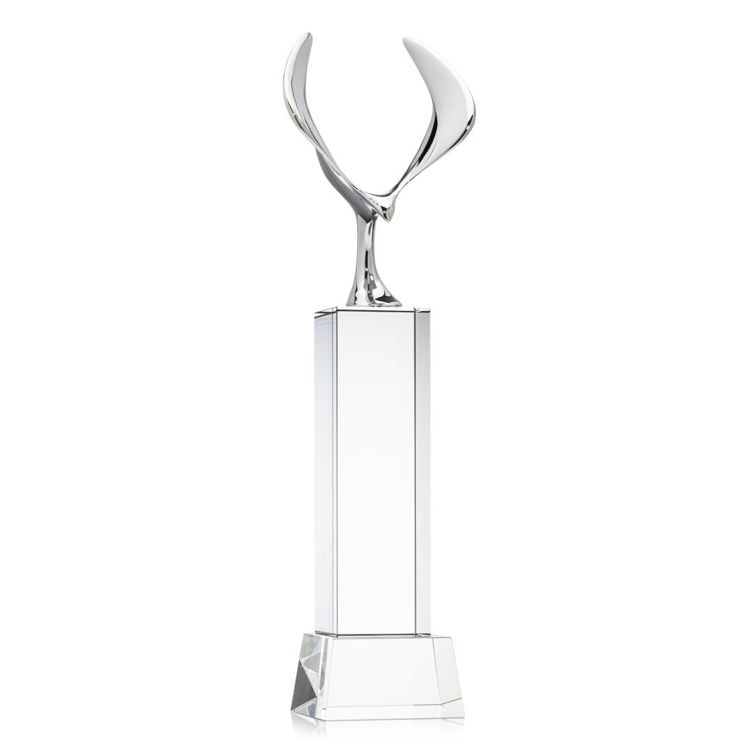 Maverick Eagle VividPrint™ Award on Belcroft Base - Clear 9