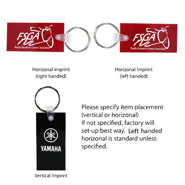 Rectangle Key Fob 2