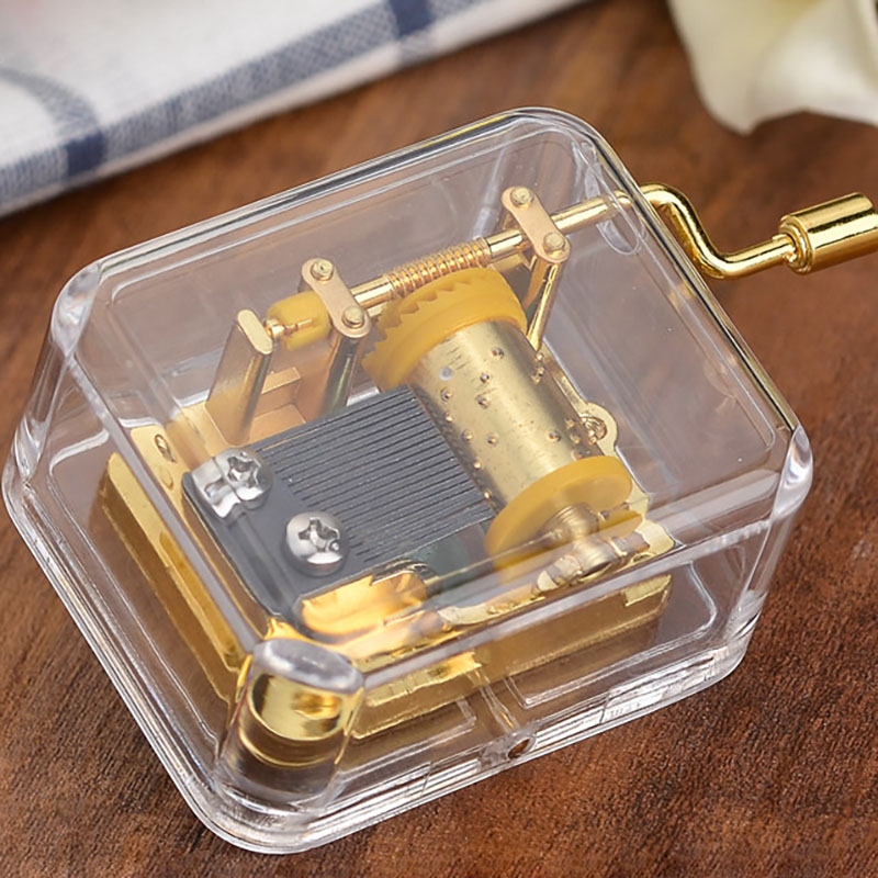 Transparent Acrylic Music Box 6