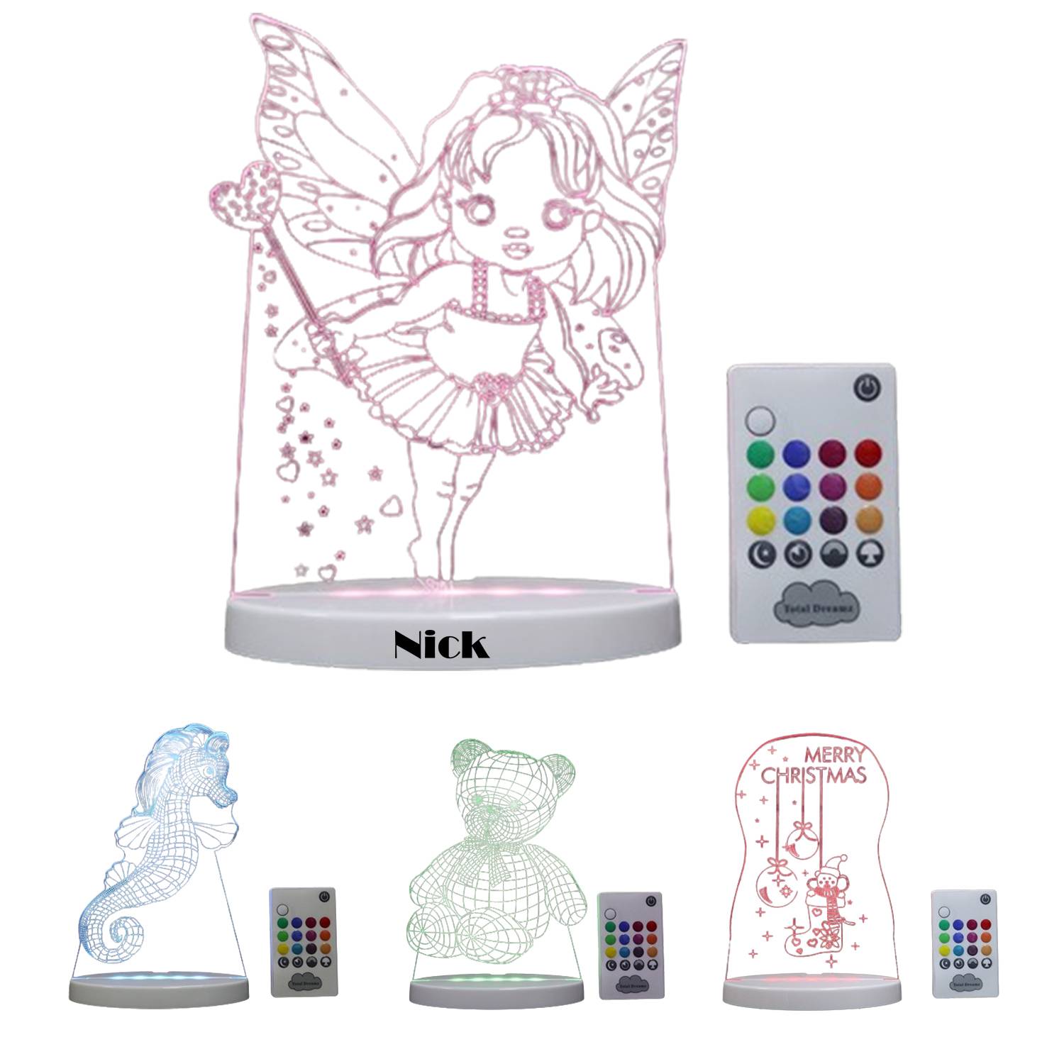 Acrylic 3D Night Light Customized 2