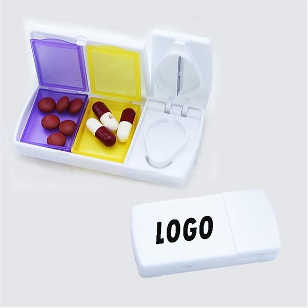Pill Case with Cutter 4
