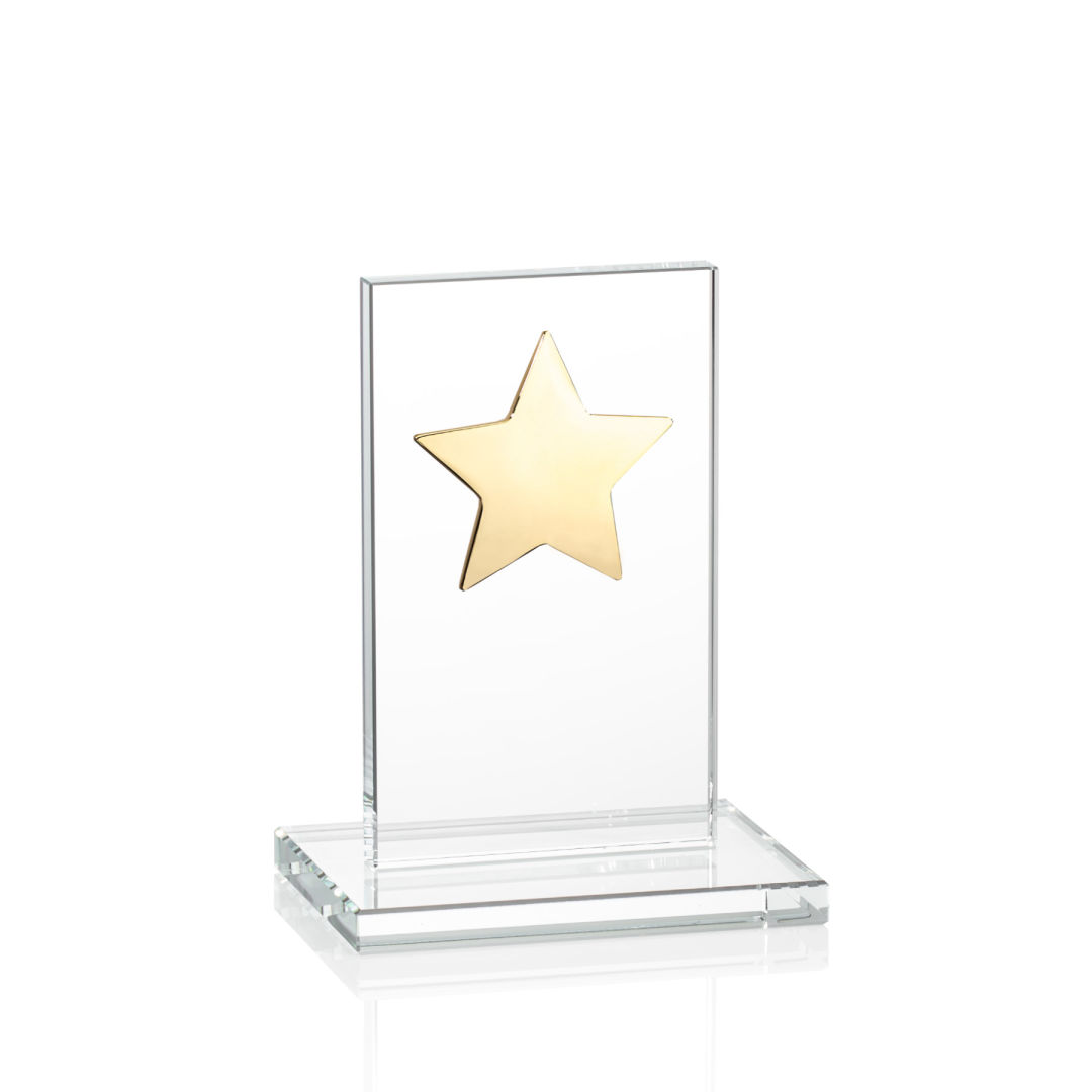 Dallas Star Award - Clear/Gold 8