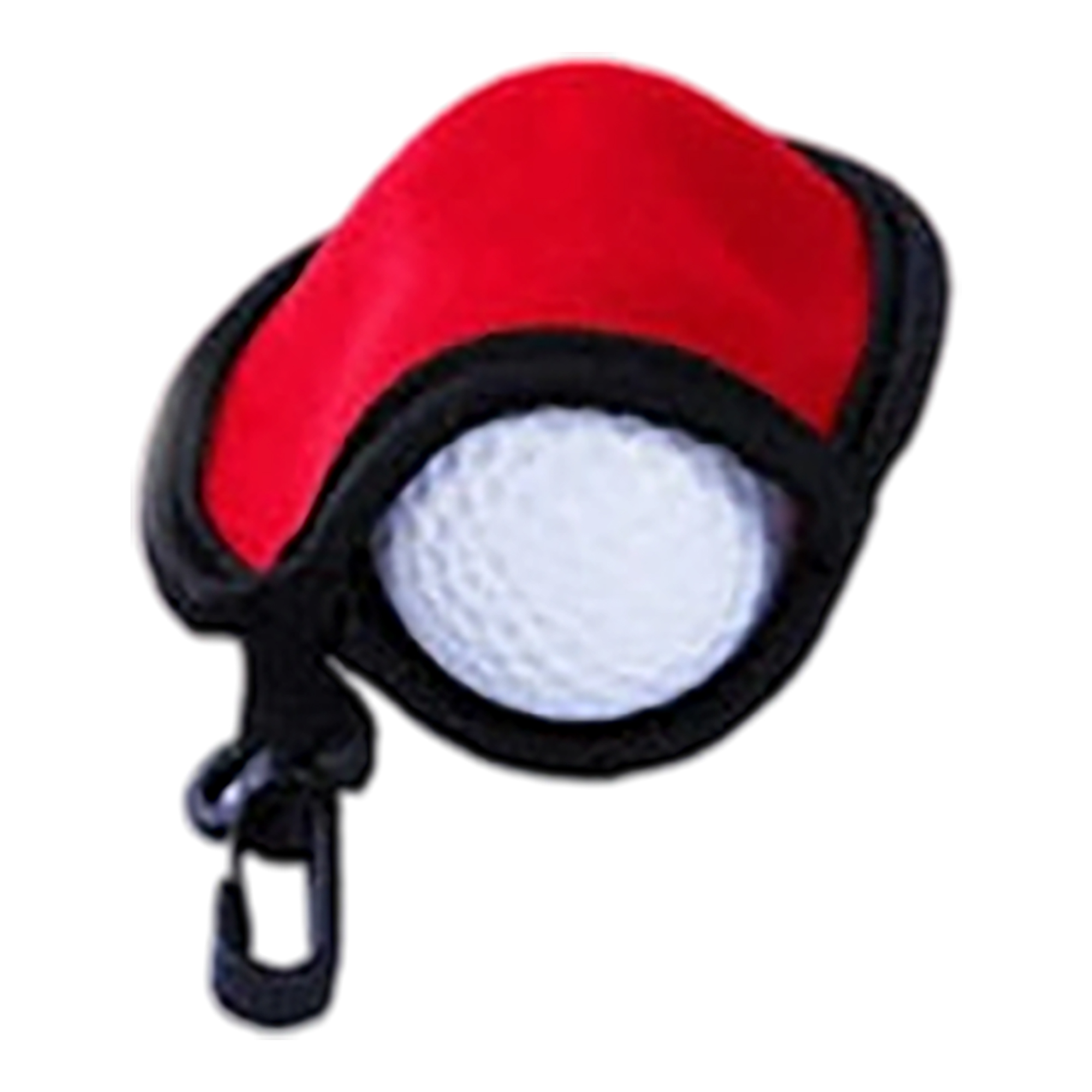 Golf Ball Cleaning Pouch With Clip - 3.9x3.9" Soft Water-Resistant Material 3