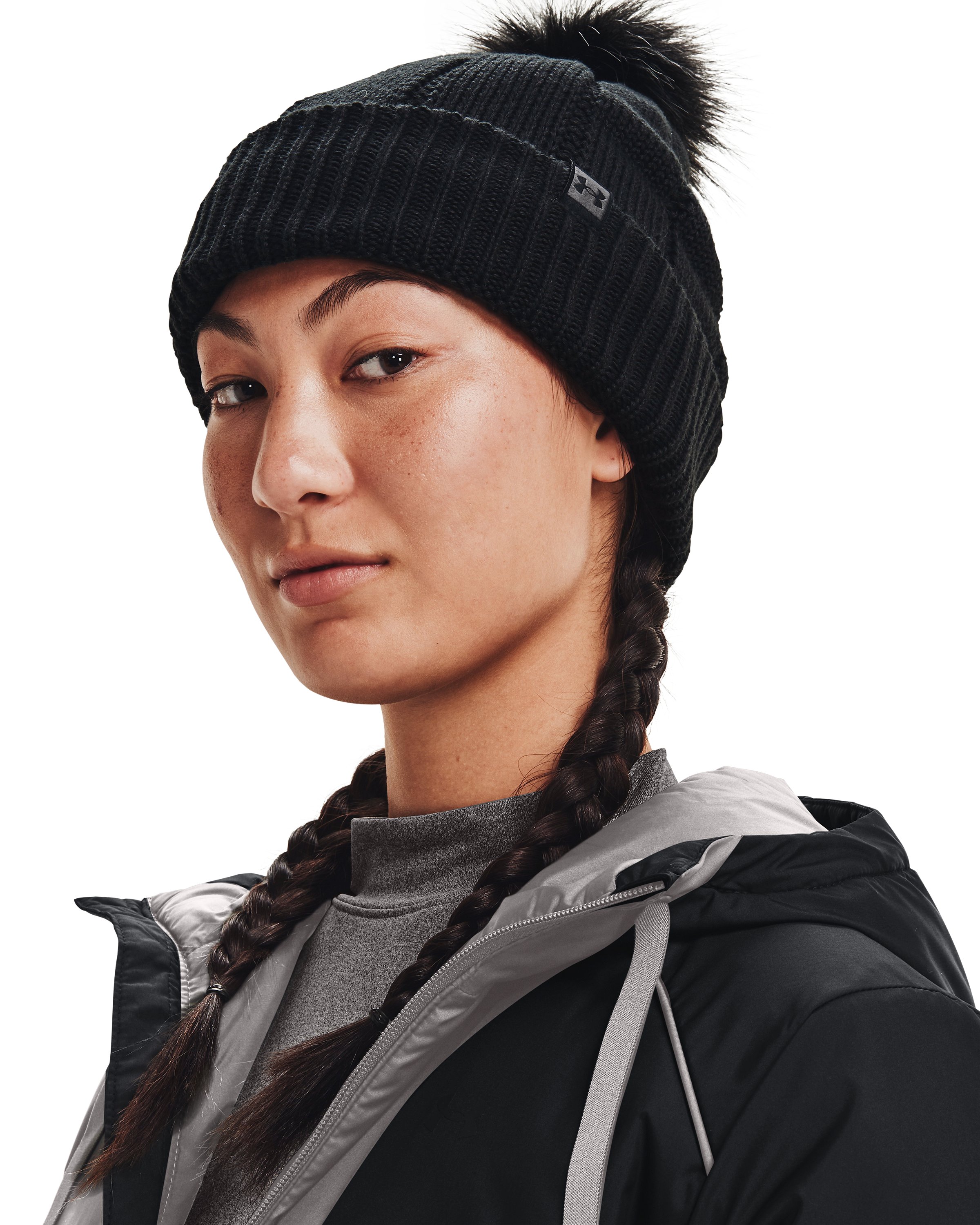 Women's UA Around Town ColdGear Infrared Beanie  3