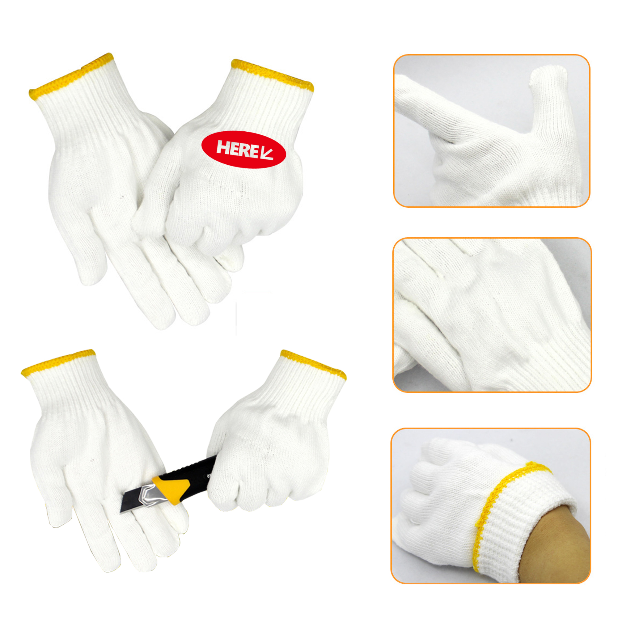 Safety Work Gloves With  For Professionals 2