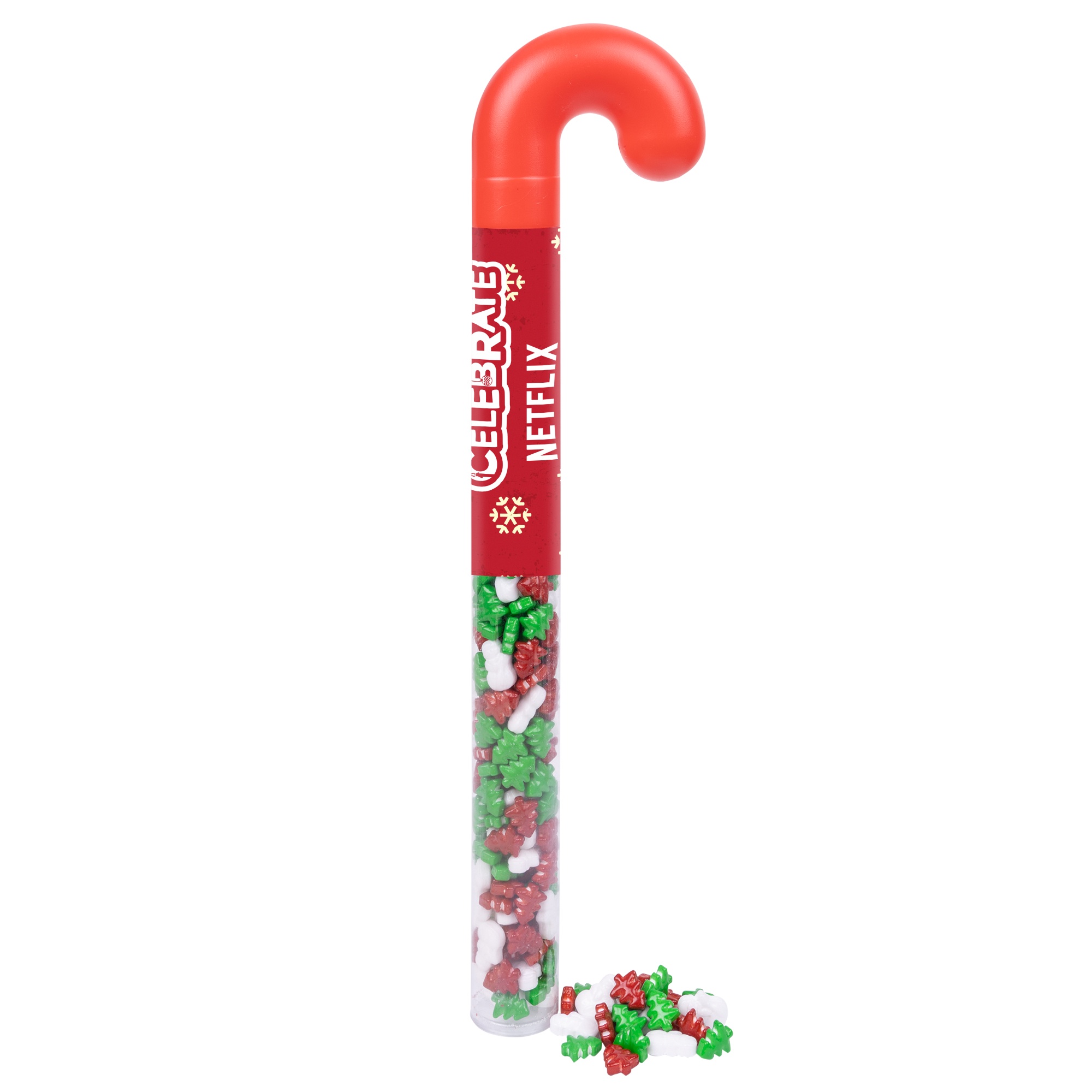 Holiday Candy Cane Tube with Frostys Forest Candies 2