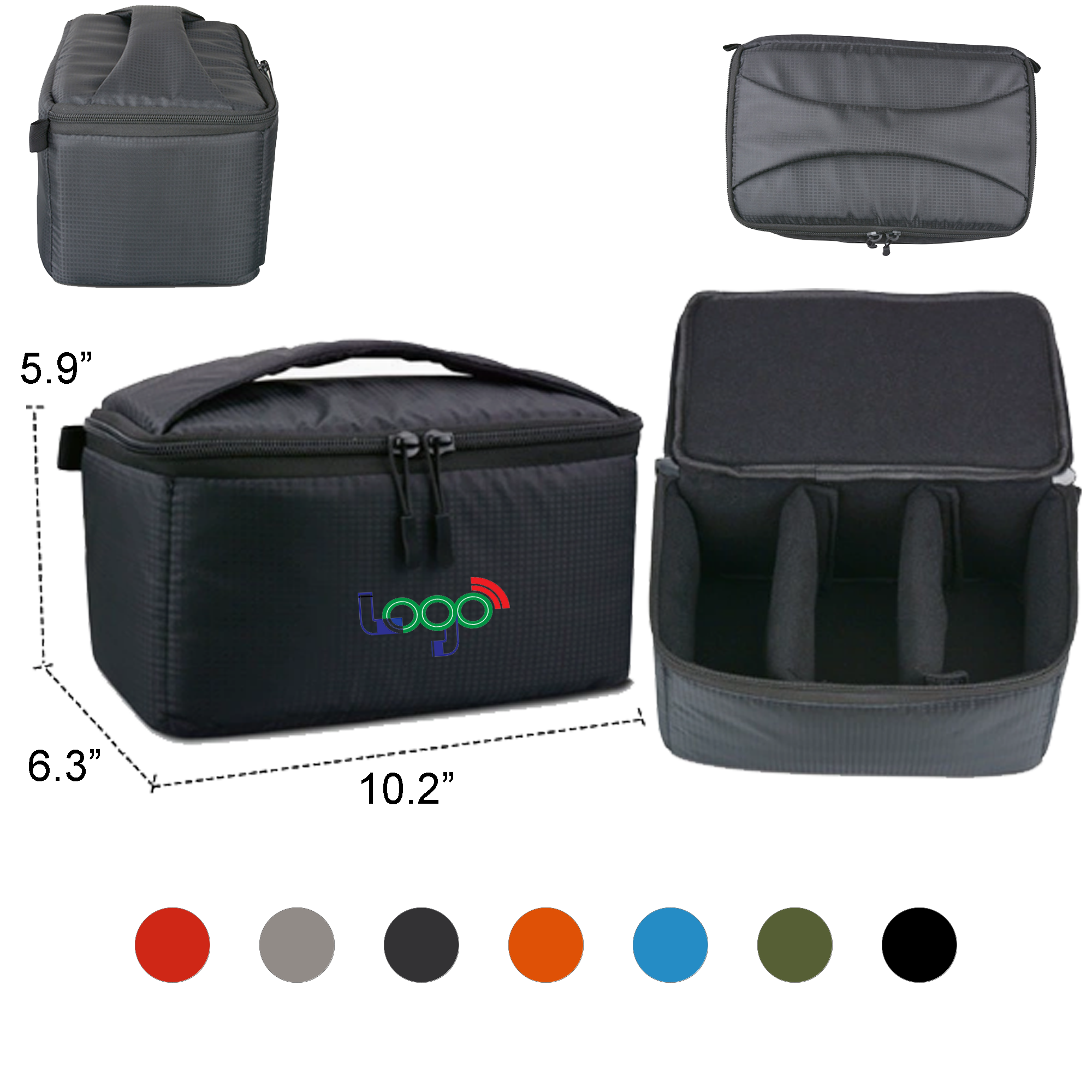 Water-Resistant Camera Gear Insert Bag 2