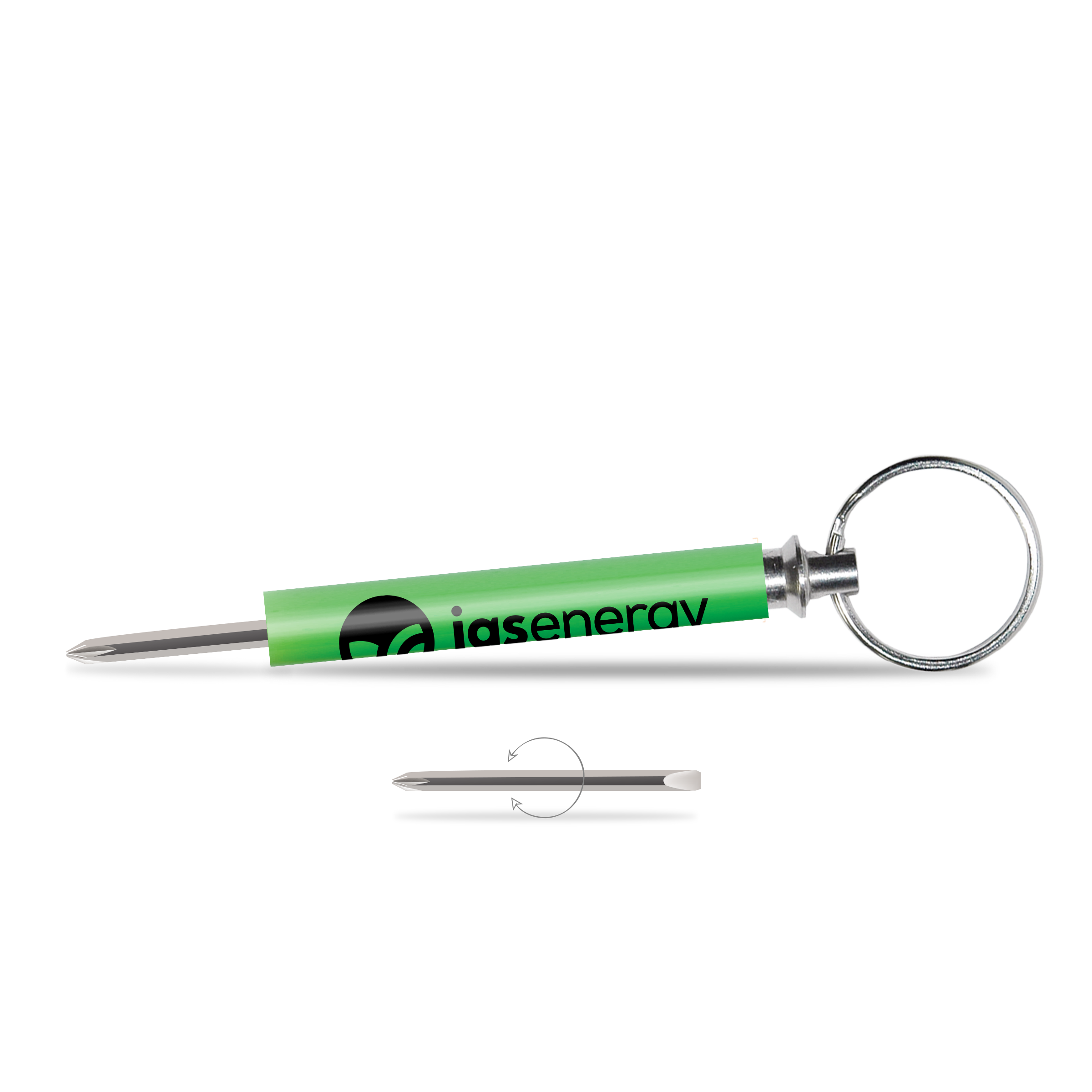 Pocket Partner™ Reversible Screwdriver Key Tag 15