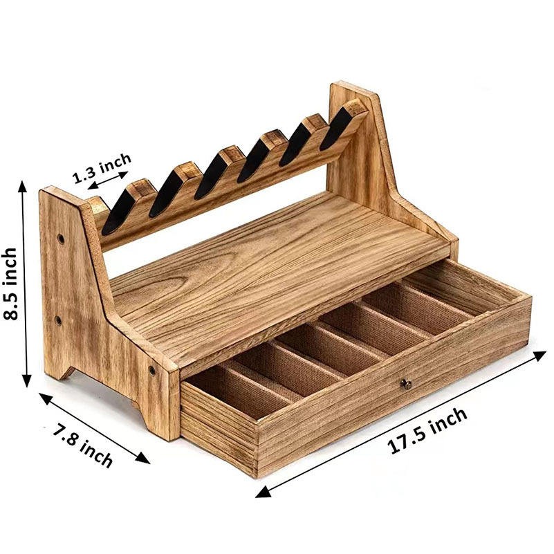 Wood Rack Holder for Gun Cabinet Accessories 4