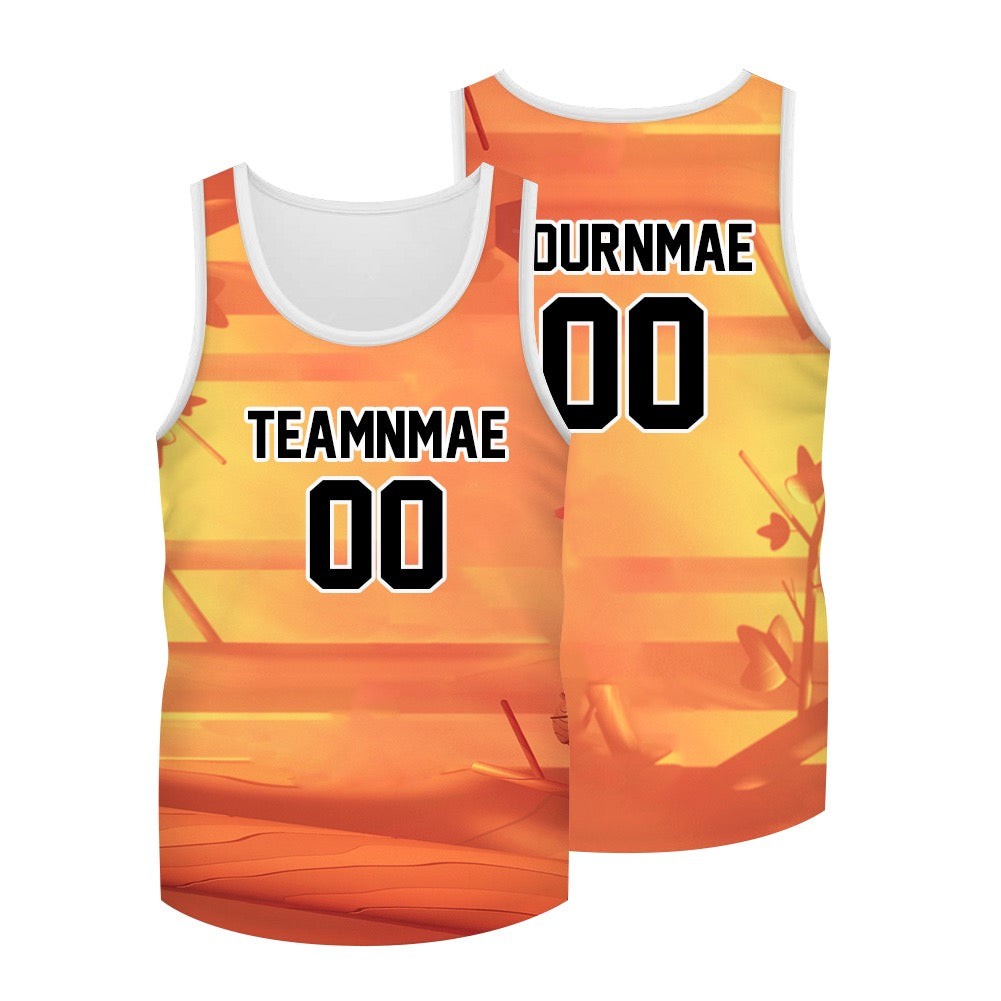 Unisex Performance Dye Sublimation Athletic Tank Top 160GSM 1