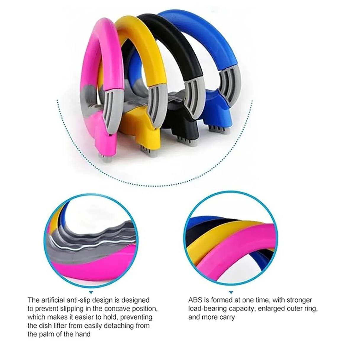 Shopping Bag Holder Carrier Lock Labor-Saving Tools 4