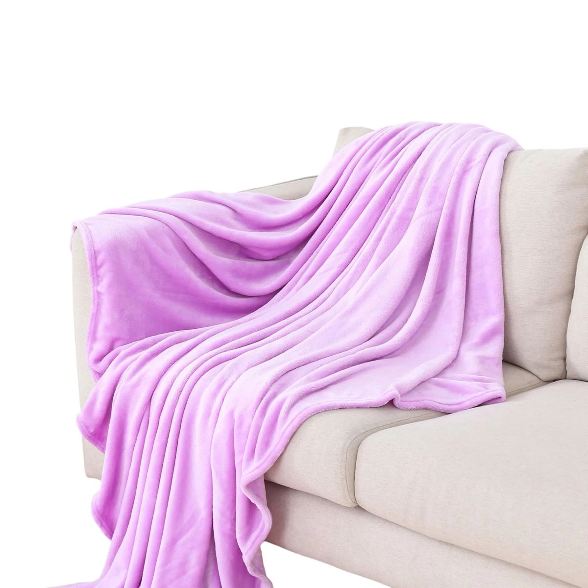 Year-Round Flannel Blanket for Couch or Bed 4
