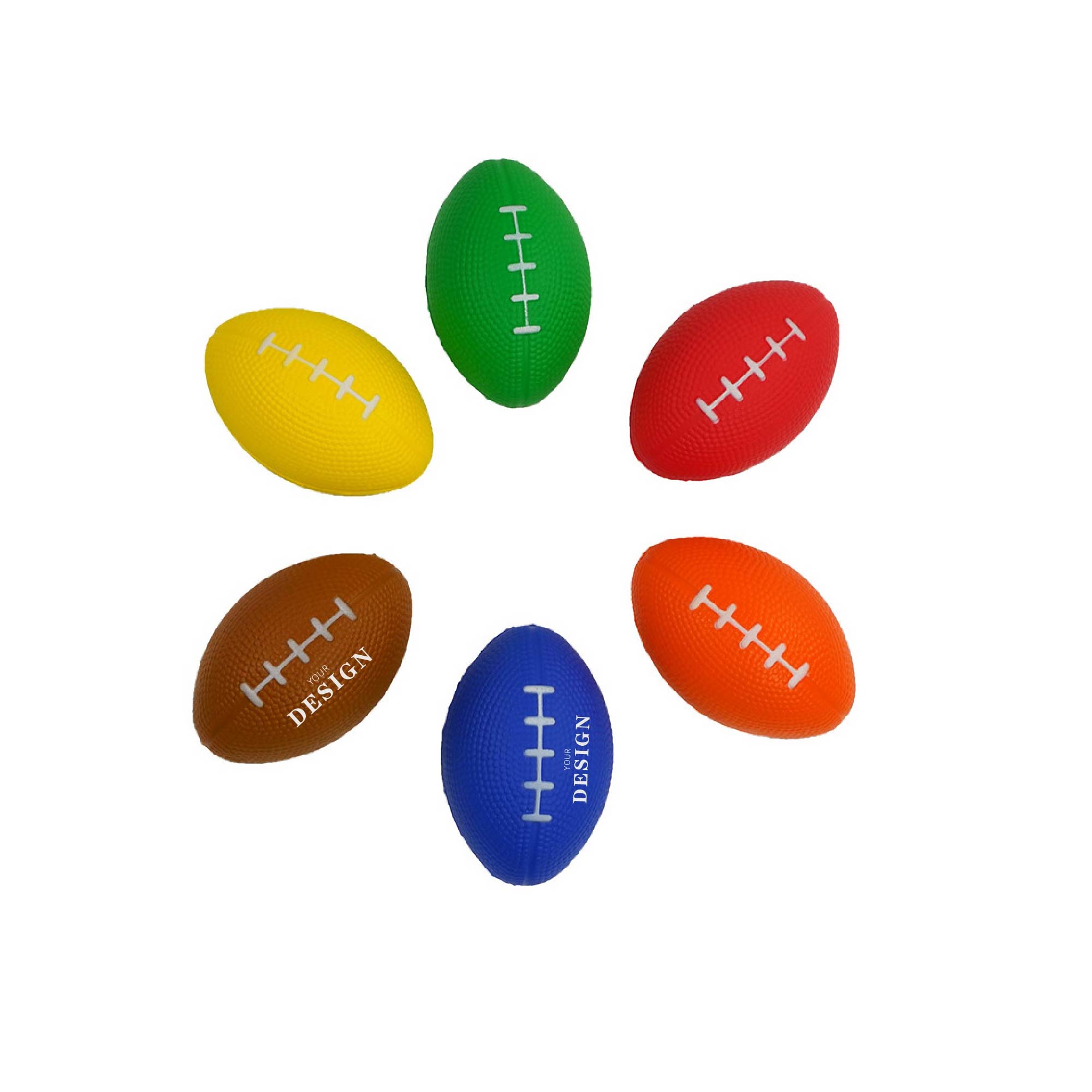 MOQ 15 pcs Anti-Stress Rugby Toy 2